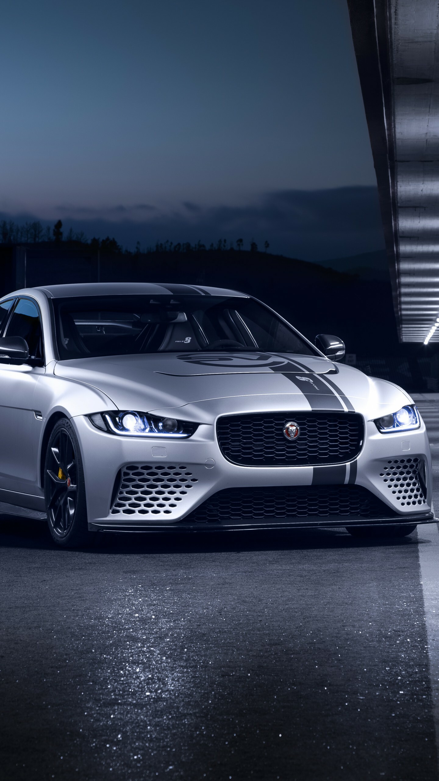 Jaguar Cars: A wholly-owned subsidiary of Tata Motors, XE SV Project 8. 1440x2560 HD Wallpaper.