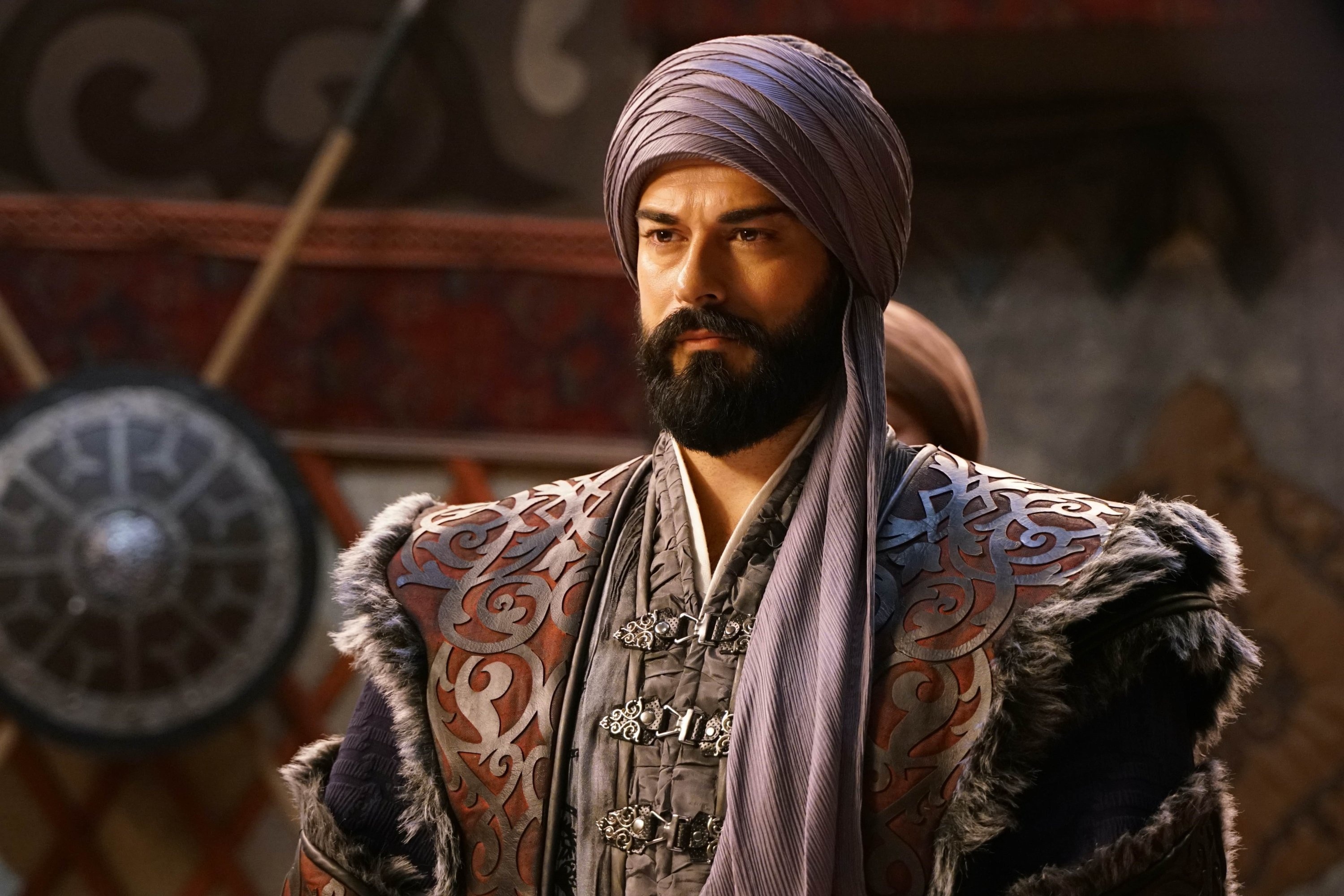 Burak Ozcivit: Stars as Osman Bey in the history-based, adventure series Kurulus: Osman. 3000x2010 HD Wallpaper.