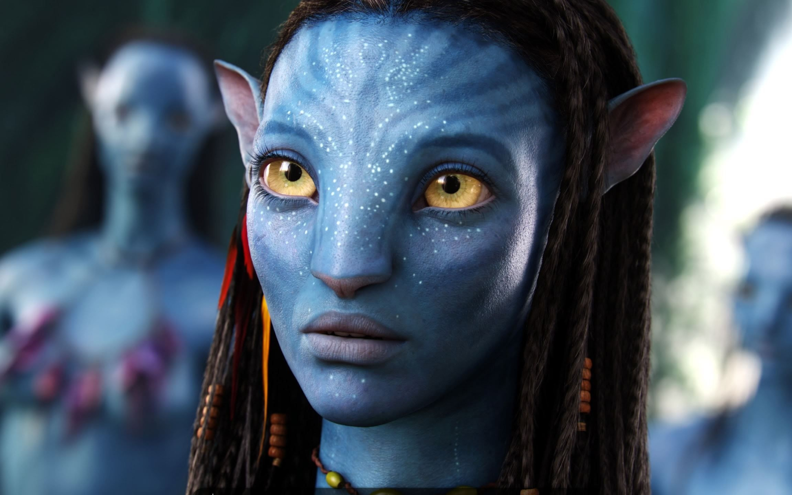 Zoe Saldana, Avatar characters, Last Airbender, Desktop background, 2560x1600 HD Desktop