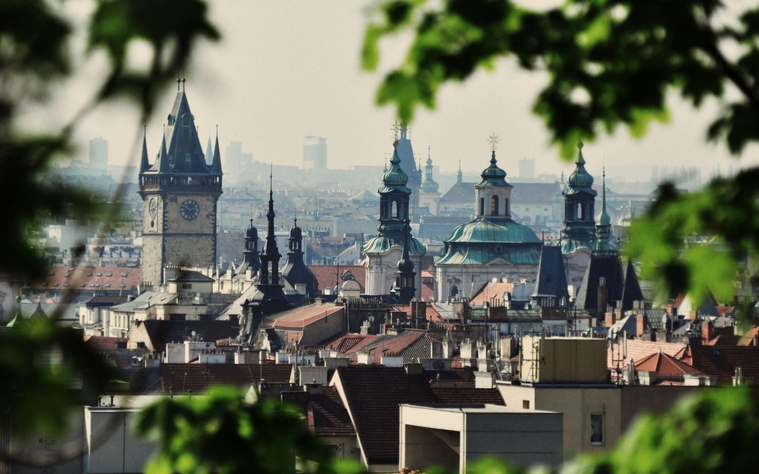 Czechia (Czech Republic): A landlocked country in Central Europe, Capital city. 2560x1600 HD Background.