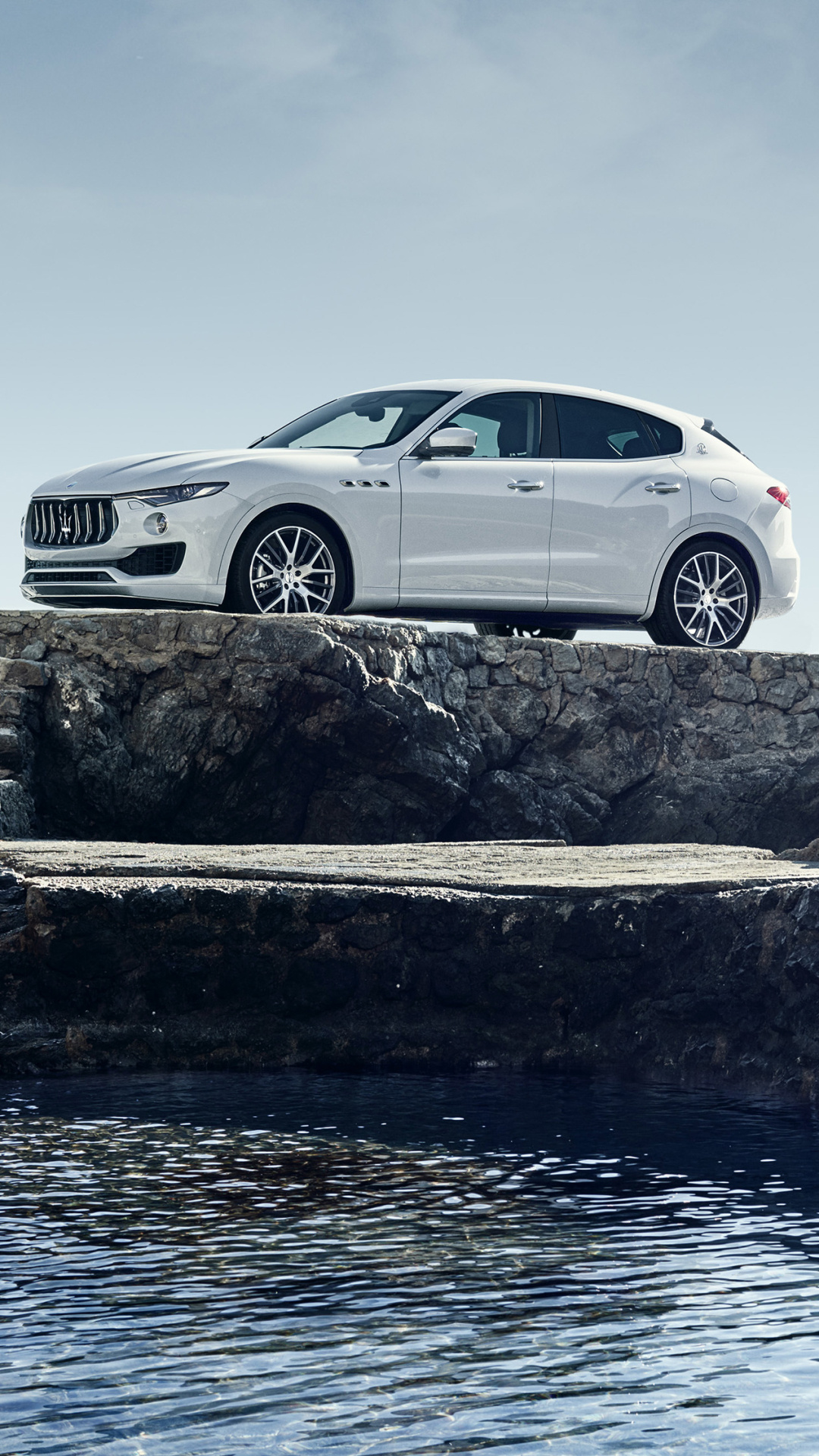 Maserati Levante, Luxury vehicles, Sophisticated design, Premium materials, 1080x1920 Full HD Phone