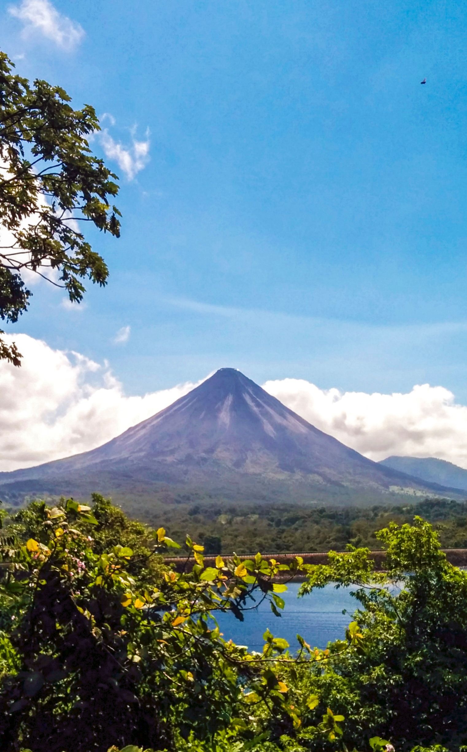 Arenal Volcano, Majestic volcano, Rainforest adventure, Costa Rica travel, 1530x2450 HD Phone