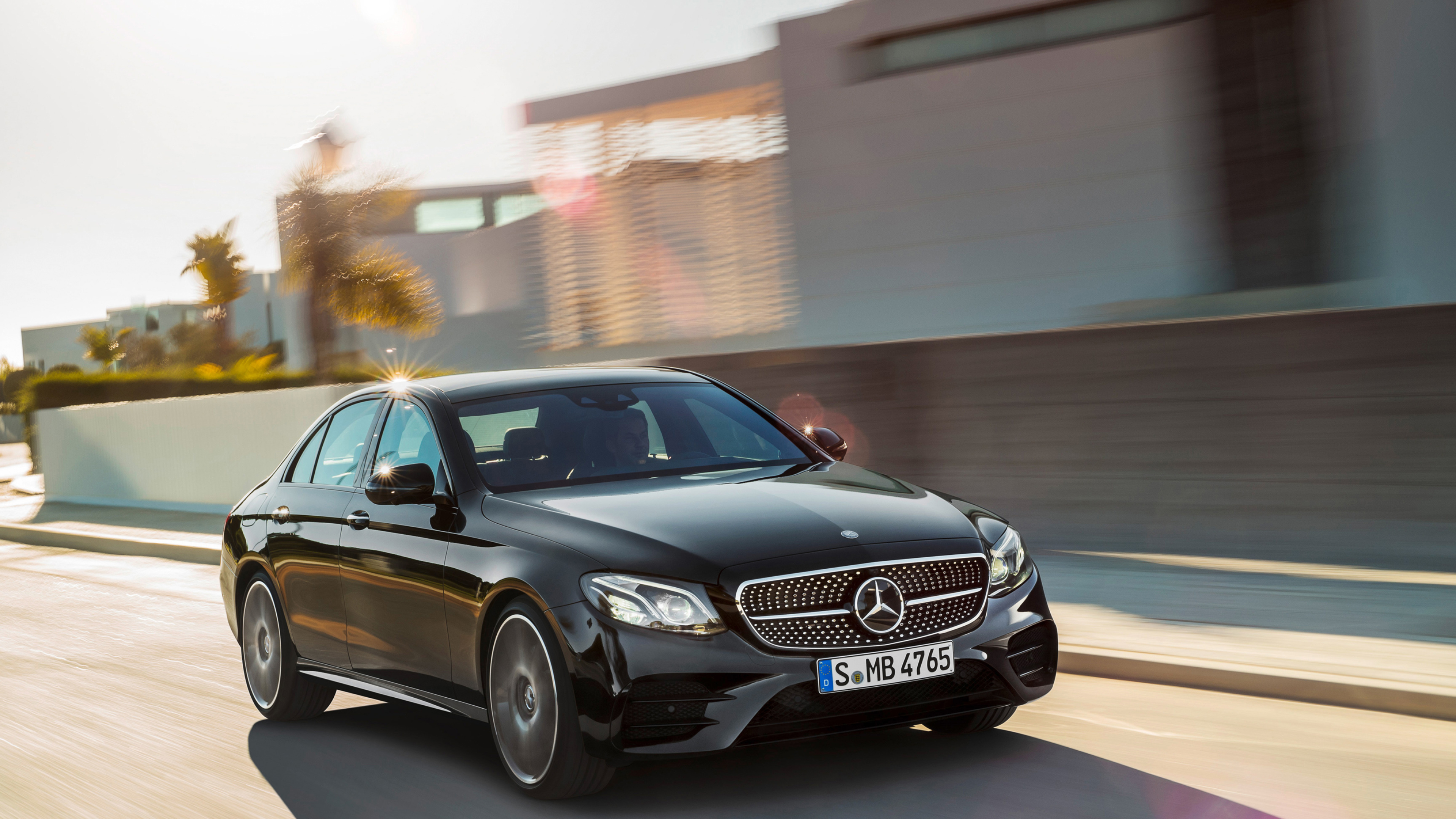 Mercedes-Benz E-Class, Auto luxury, Classy interior, Cutting-edge technology, 3840x2160 4K Desktop
