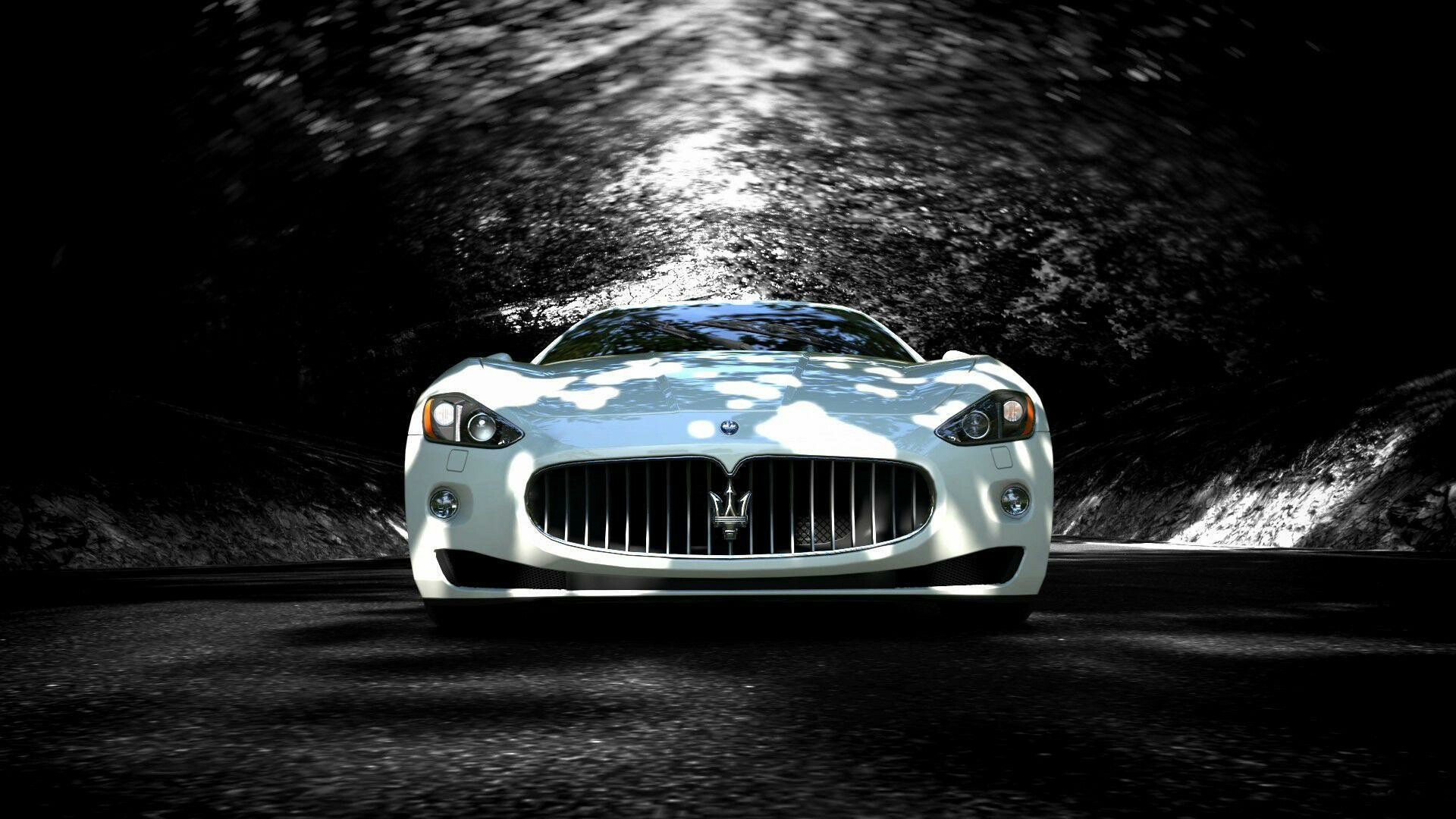 Maserati: The new GranTurismo uses the Nettuno V6 engine the automaker introduced with the MC20. 1920x1080 Full HD Wallpaper.