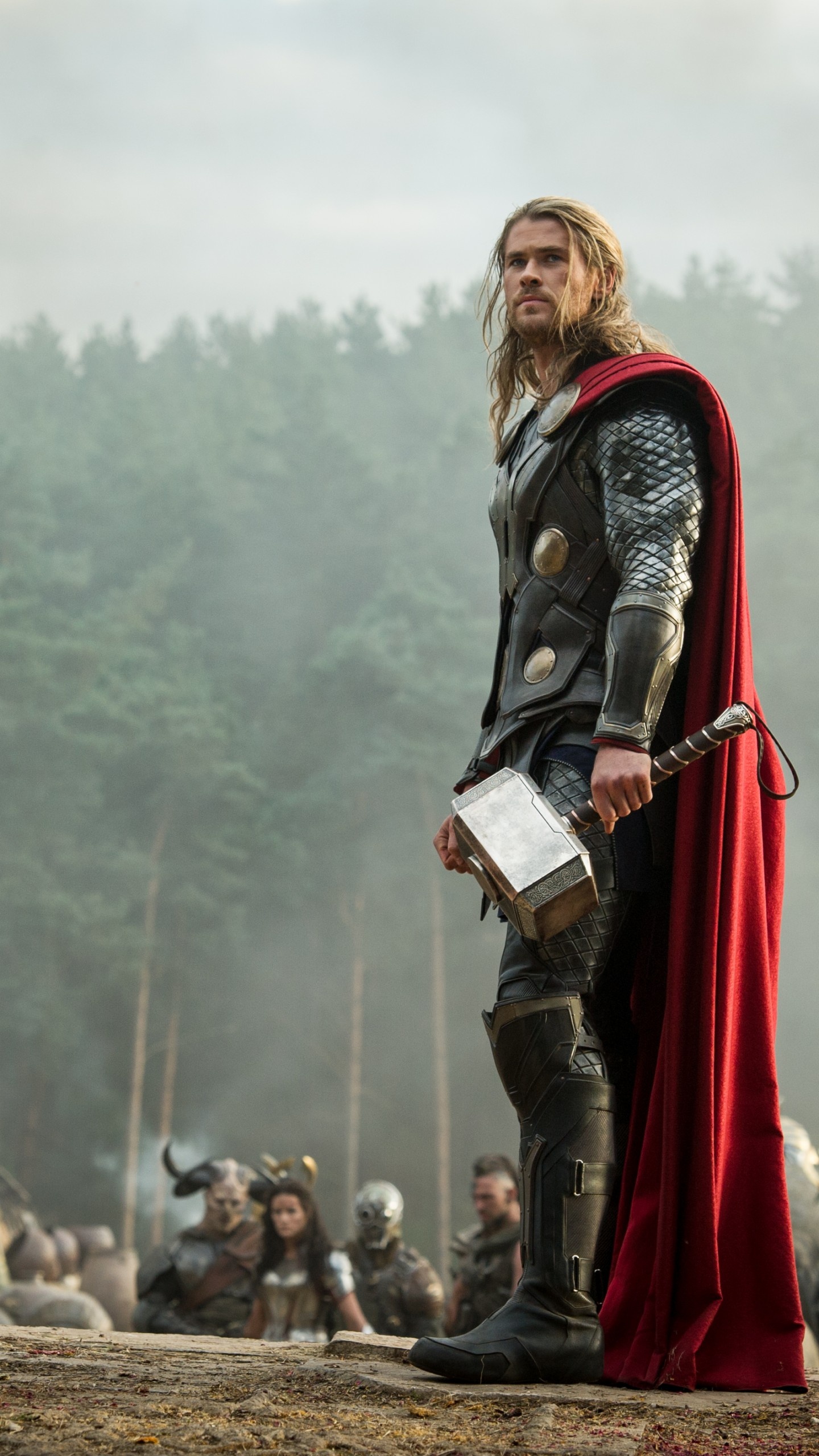 Chris Hemsworth, Thor Ragnarok, Movies, Epic battle, 1440x2560 HD Phone