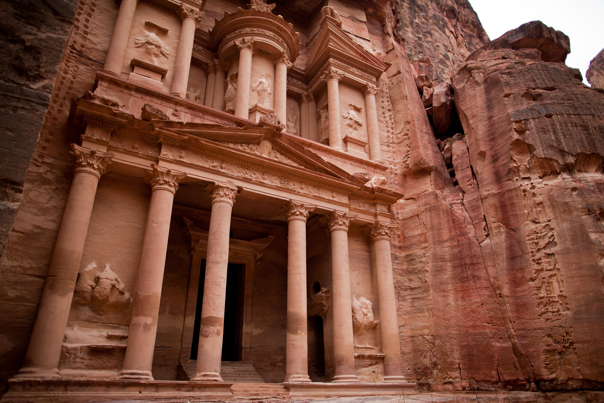 Petra ruin, Historical wonder, Thousand wonders, Ancient architecture, 2050x1370 HD Desktop