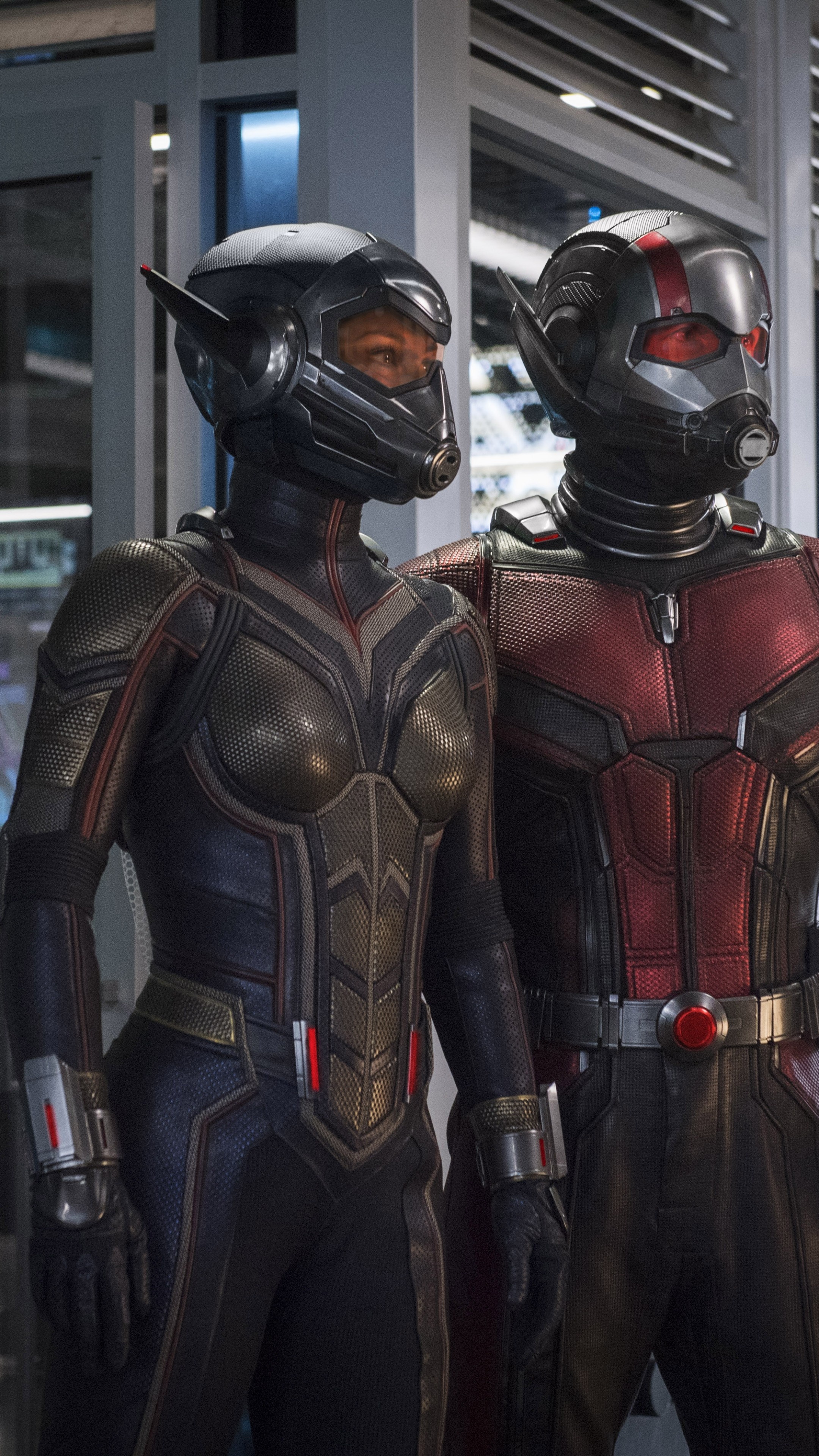 Ant-Man and the Wasp, Evangeline Lilly, Hannah John Kamen, 4K movies, 2160x3840 4K Phone