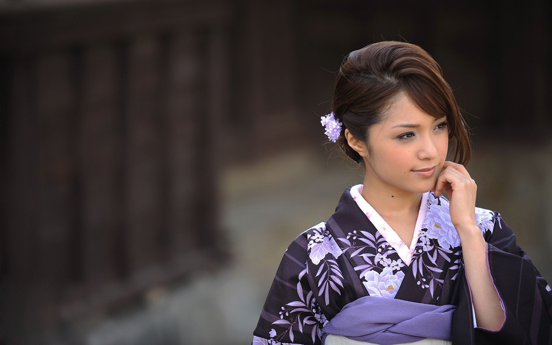 Japanese girl, Kimono wallpaper, Desktop mobile tablet, Japanese kimono, 1920x1200 HD Desktop