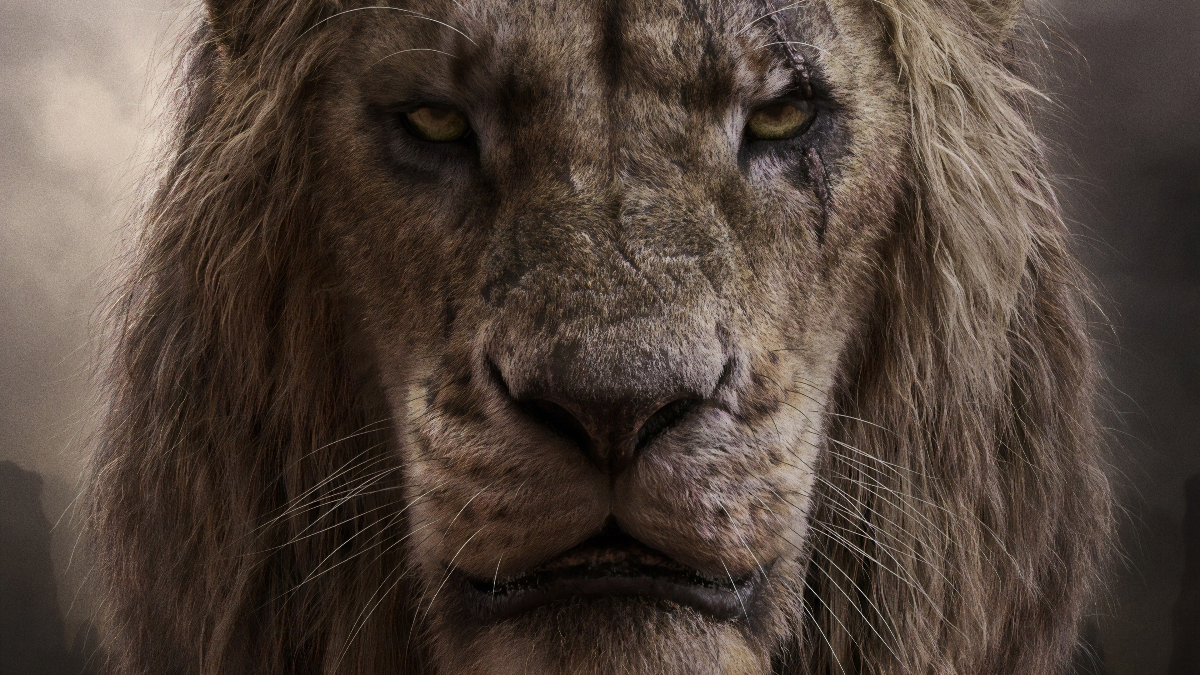 The Lion King, 2019, Movies, Scar wallpaper, 3840x2160 4K Desktop