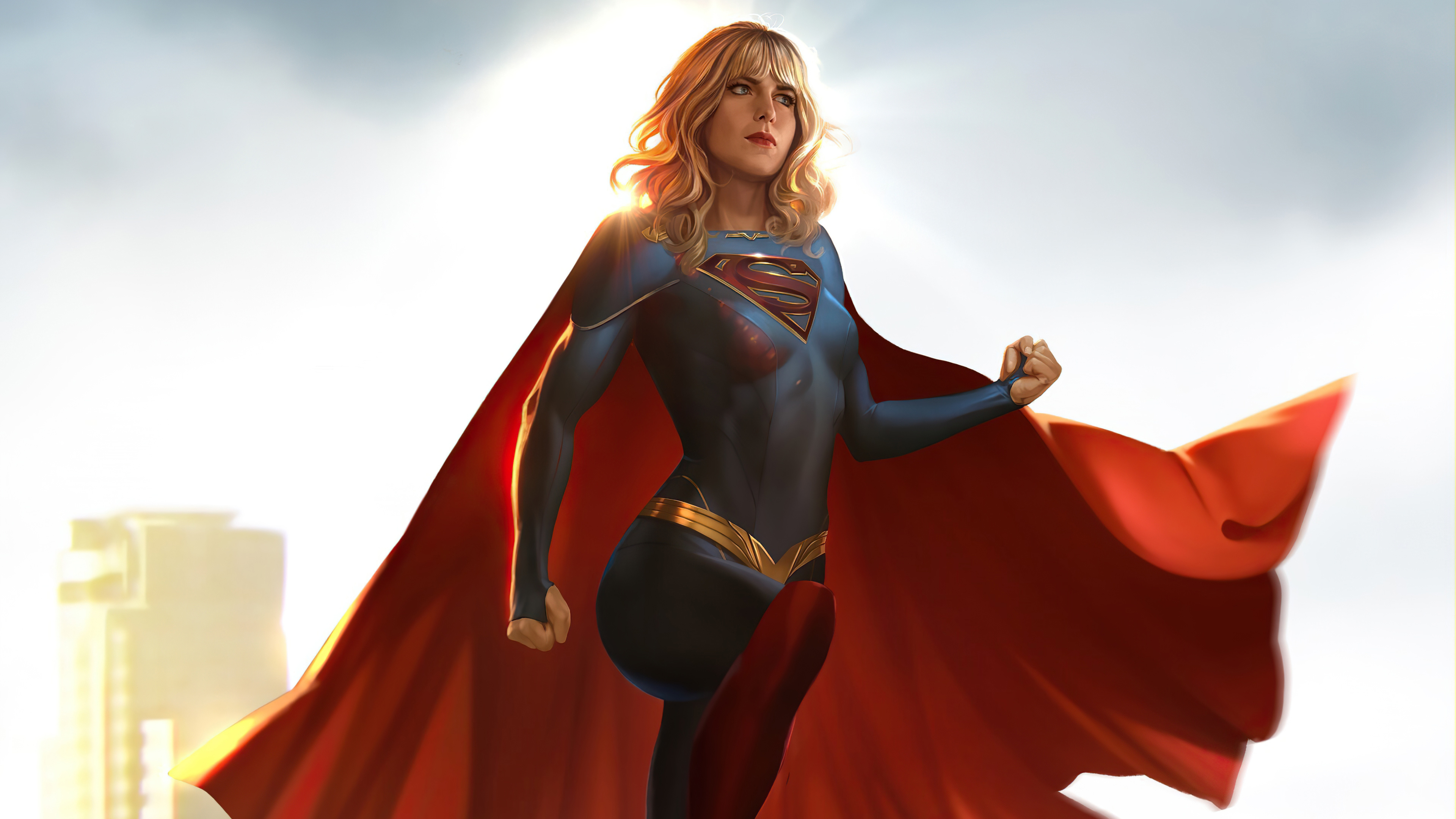 Supergirl, Superhelden Wallpaper, 3840x2160 4K Desktop
