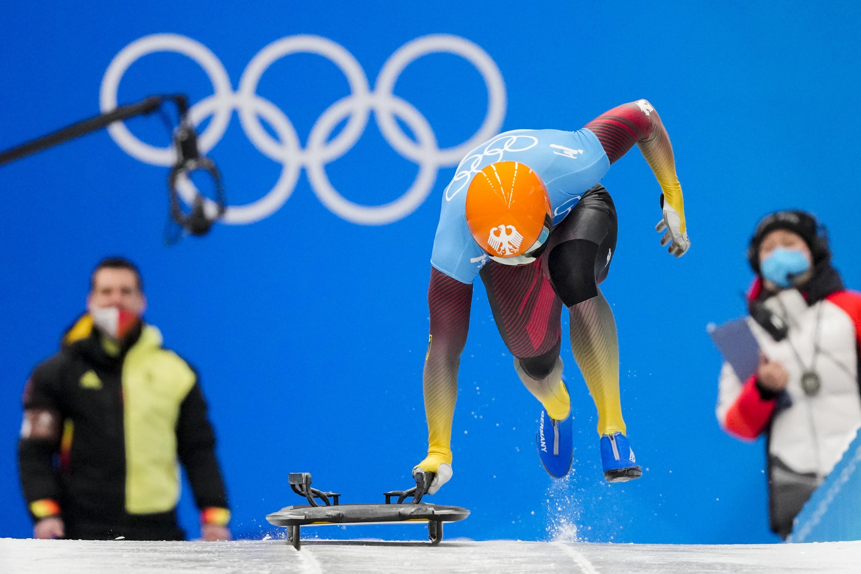 Christopher Grotheer, Germany another Olympic, Sliding gold medal, AP news, 3000x2010 HD Desktop