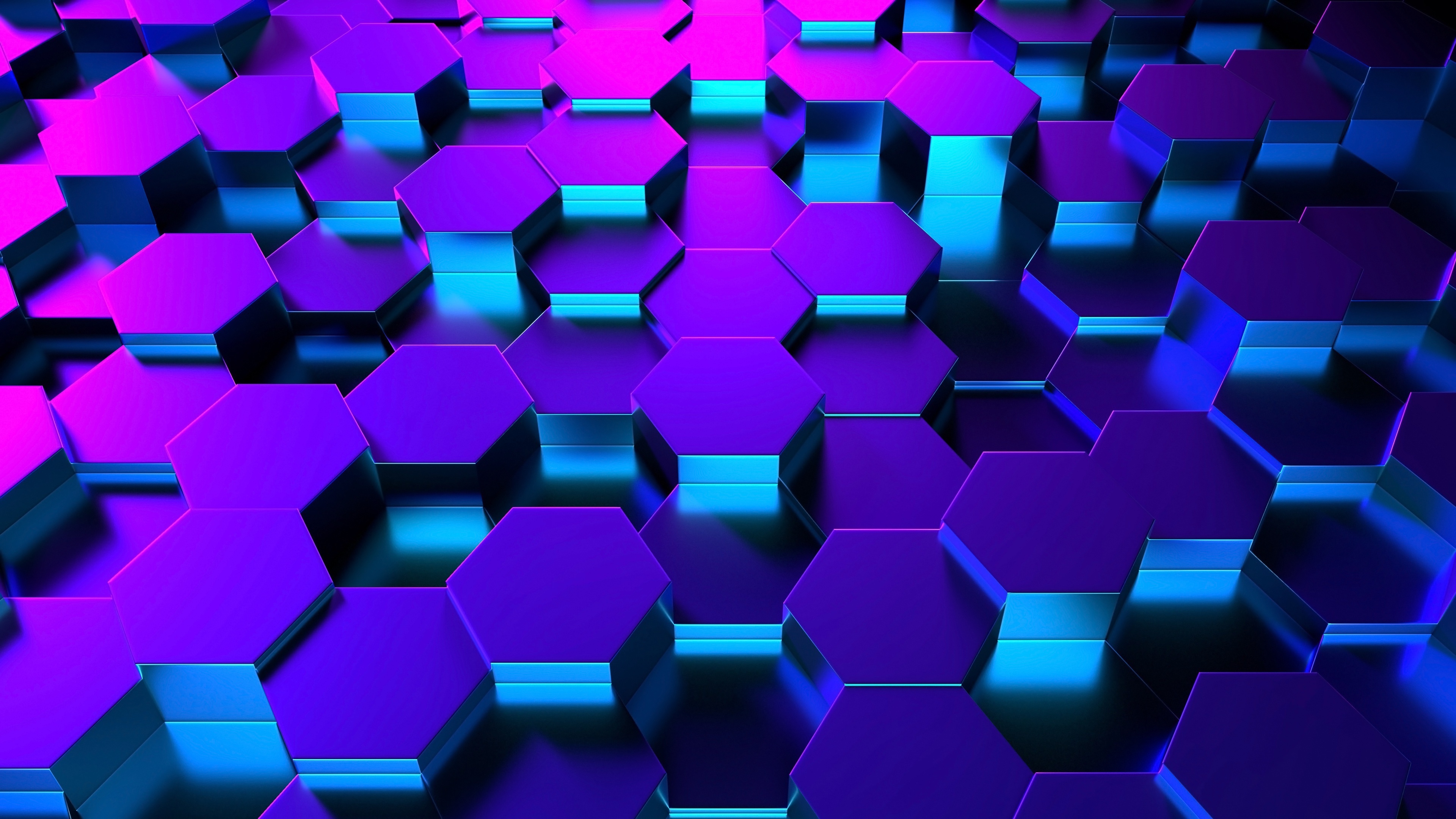 Abstract hexagon, Ultra HD wallpaper, Geometric background, Artistic image, 3840x2160 4K Desktop