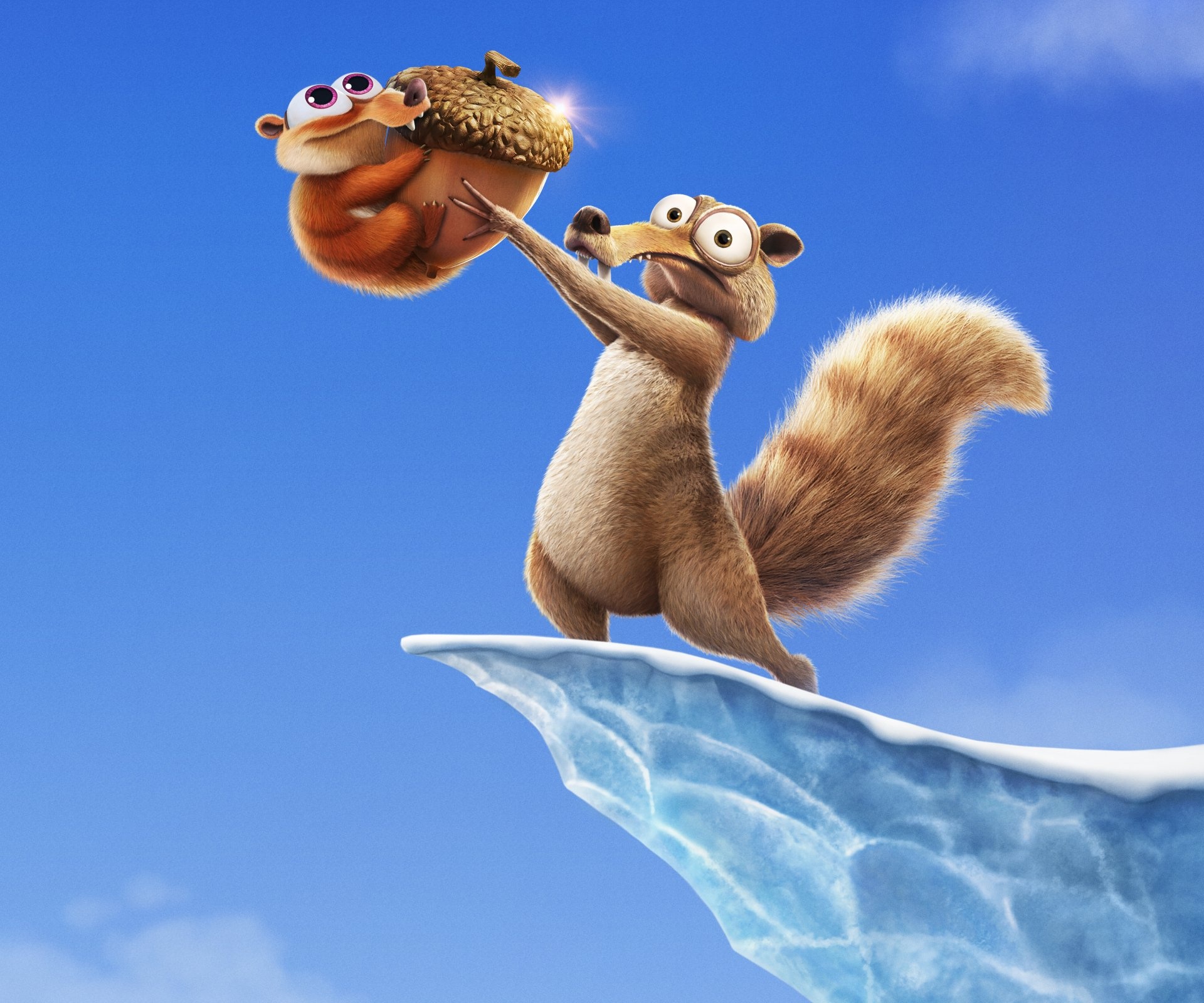 Ice Age franchise, Scrat tales wallpaper, Memorable animation, Adorable squirrel, 1920x1600 HD Desktop