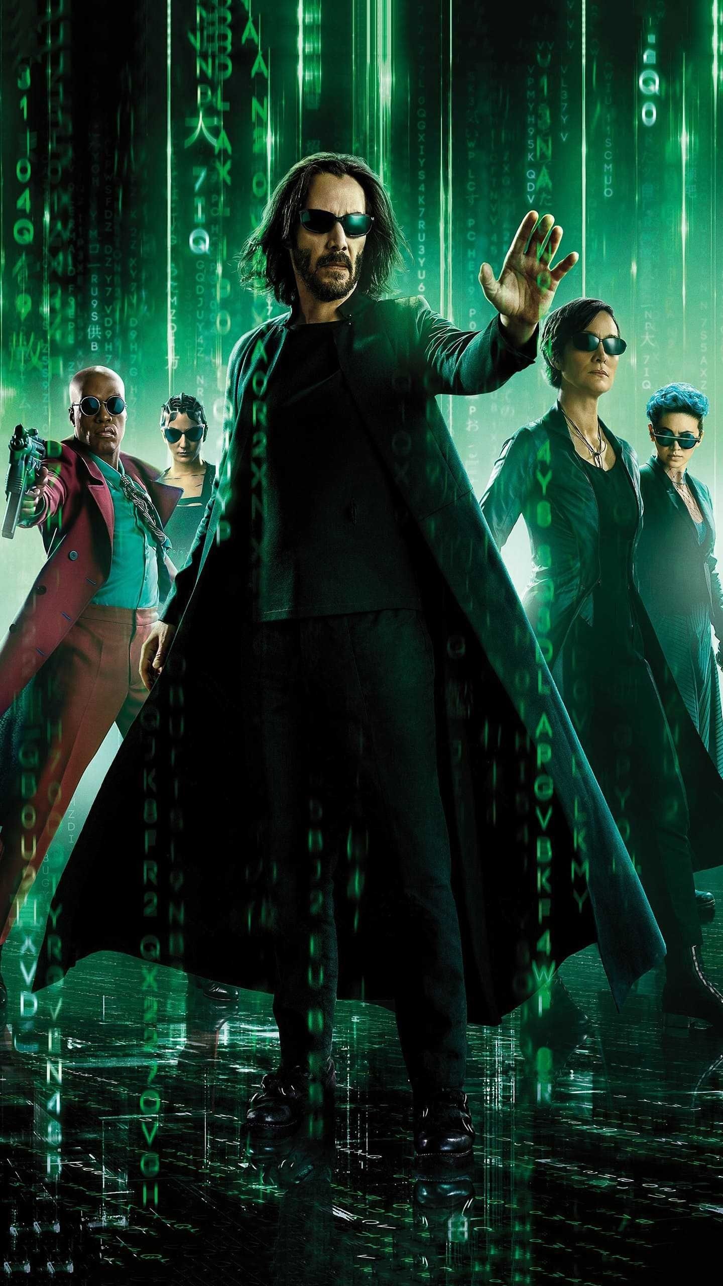 Matrix Wallpapers, Film Collection, Neo, Resurrections, 1440x2560 HD Phone