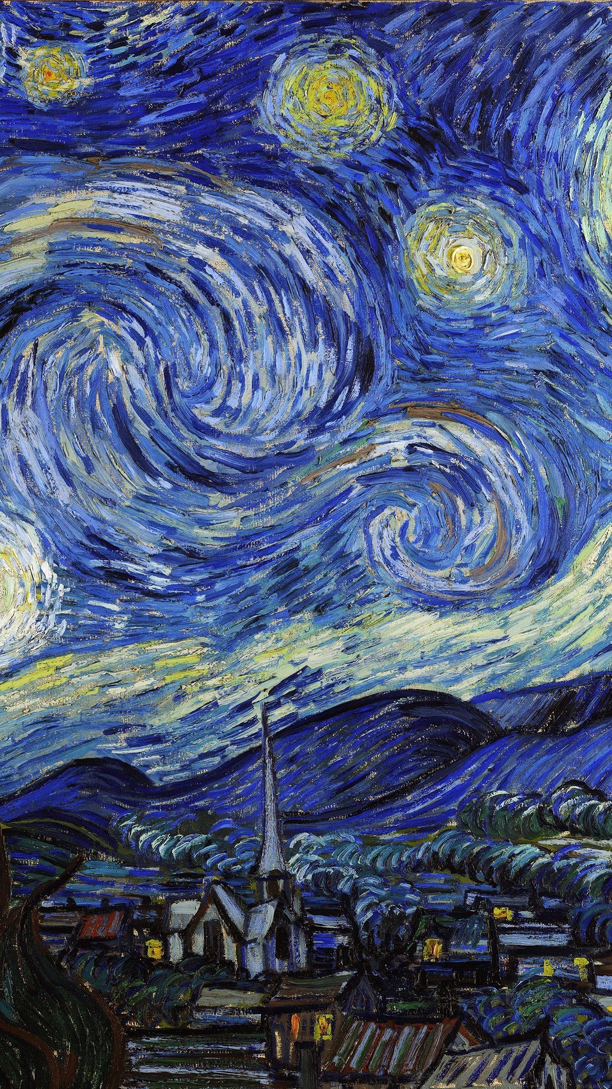 Vincent van Gogh, Art wallpapers, Artistic phone, Creative expression, 1250x2210 HD Phone