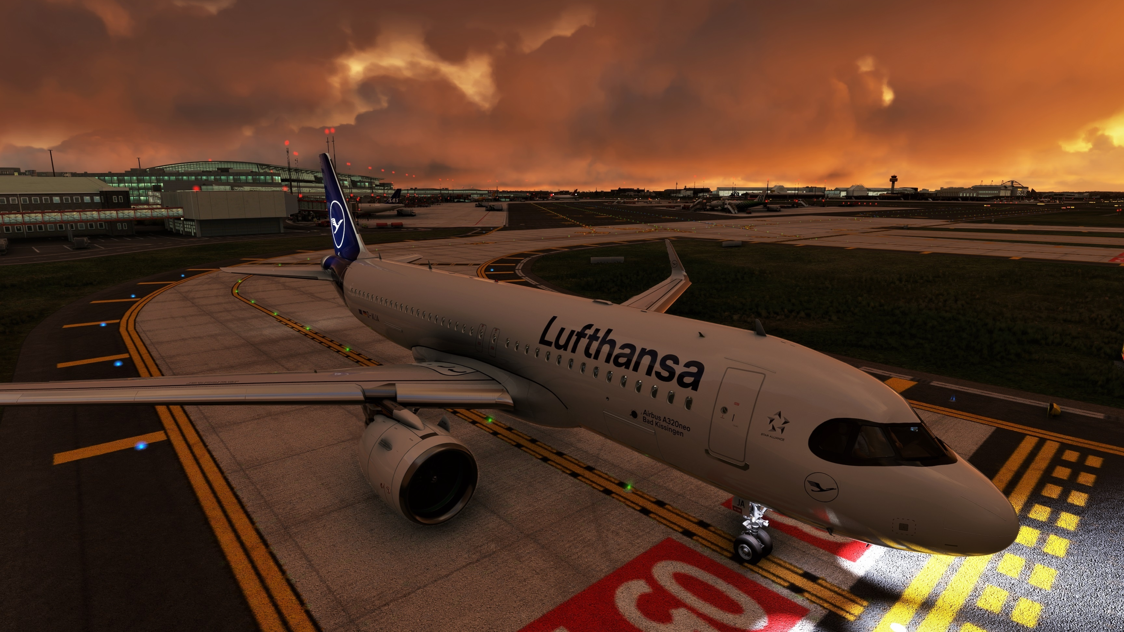 Lufthansa Fleet Package, Microsoft Flight Simulator, Travels, 3840x2160 4K Desktop