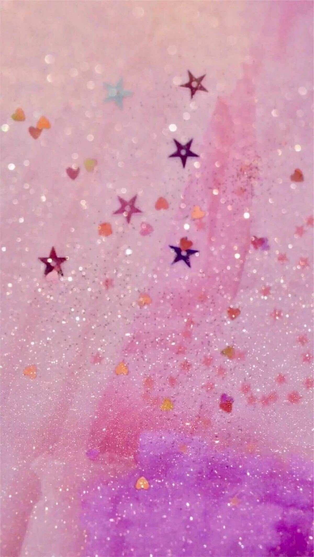 Sparkle: Pink, Added to art projects to give them a unique and glittering look. 1200x2130 HD Background.
