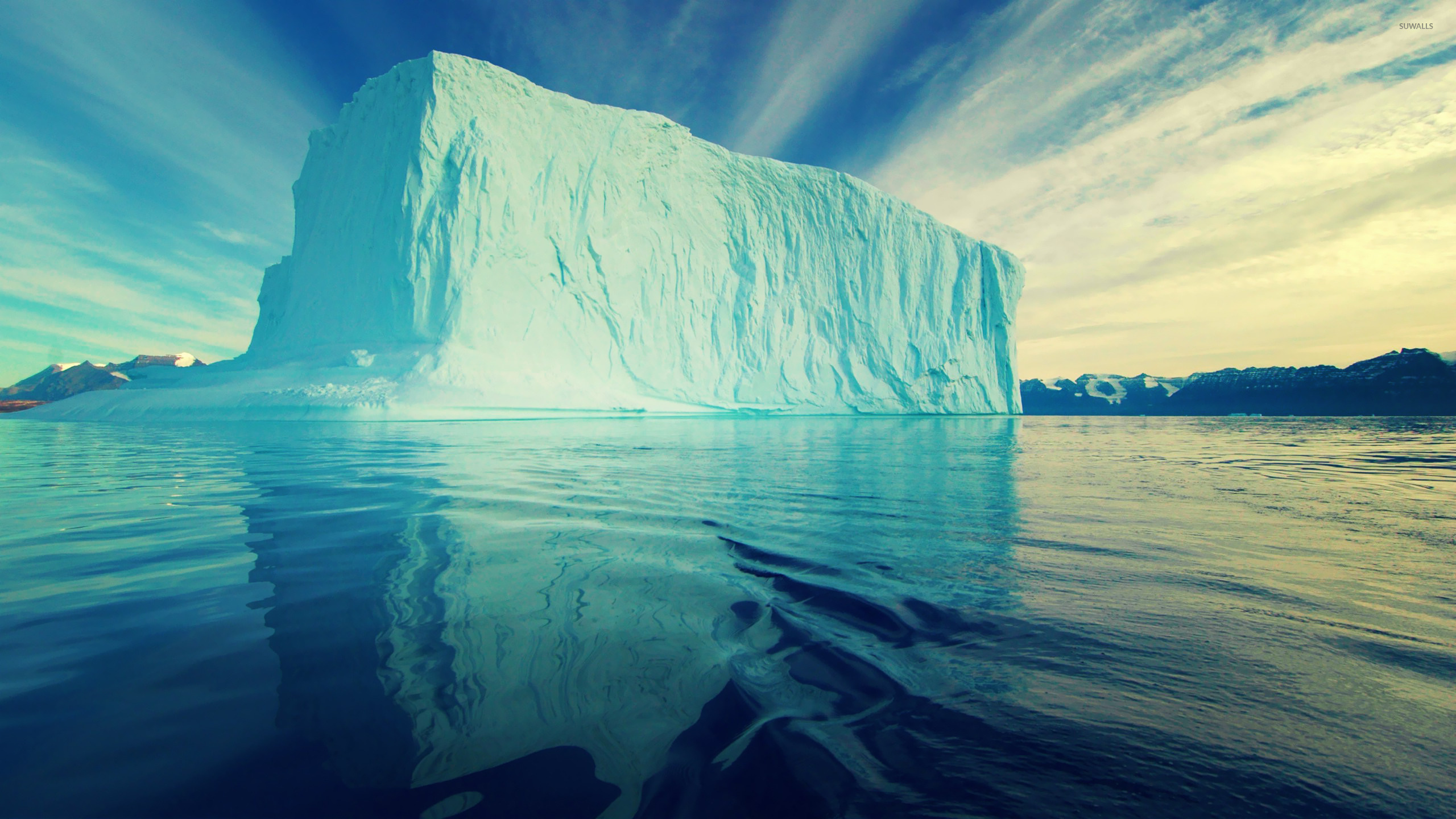Iceberg, Wallpaper, Nature, 2560x1440 HD Desktop