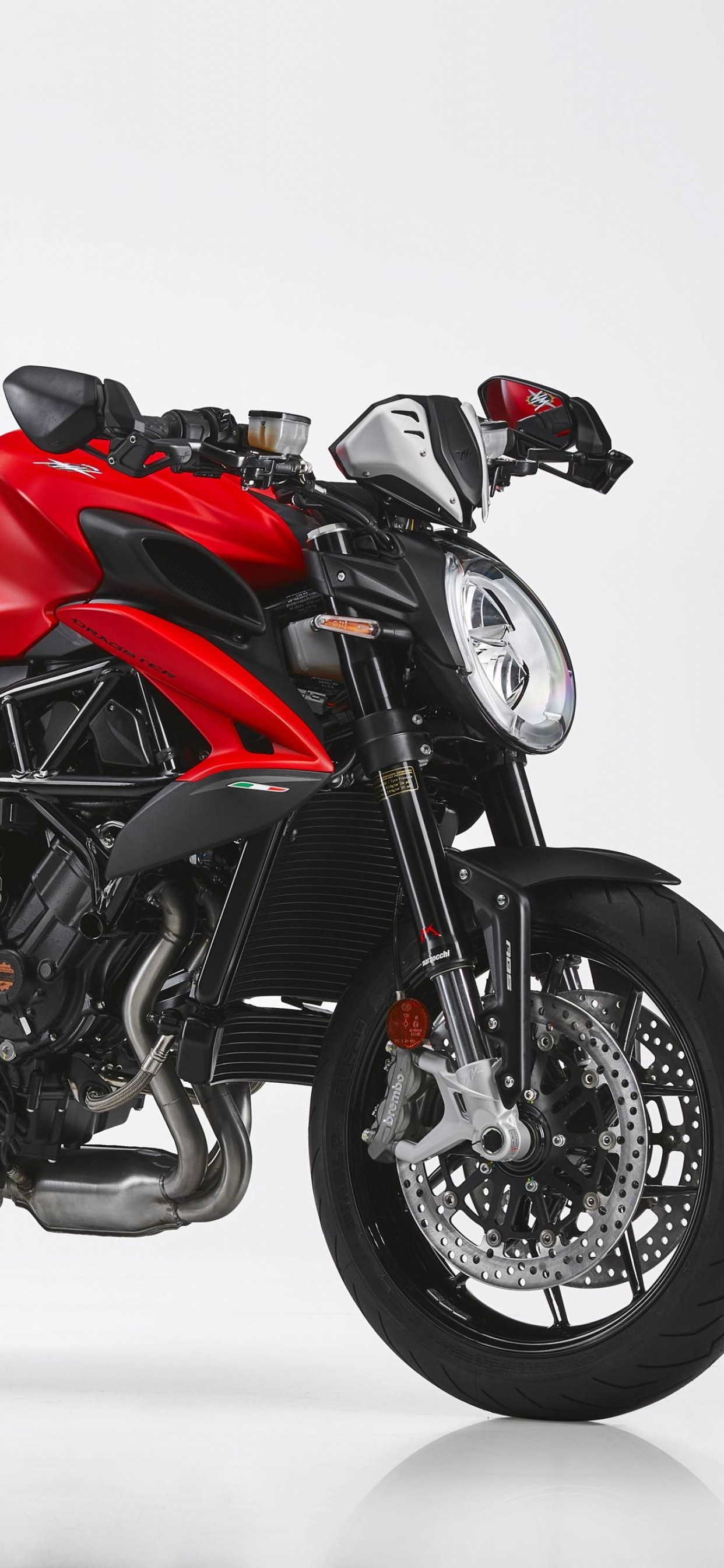 MV Agusta Brutale Rosso, Dragster wallpaper, 2021 model, Sleek and powerful, 1250x2690 HD Phone