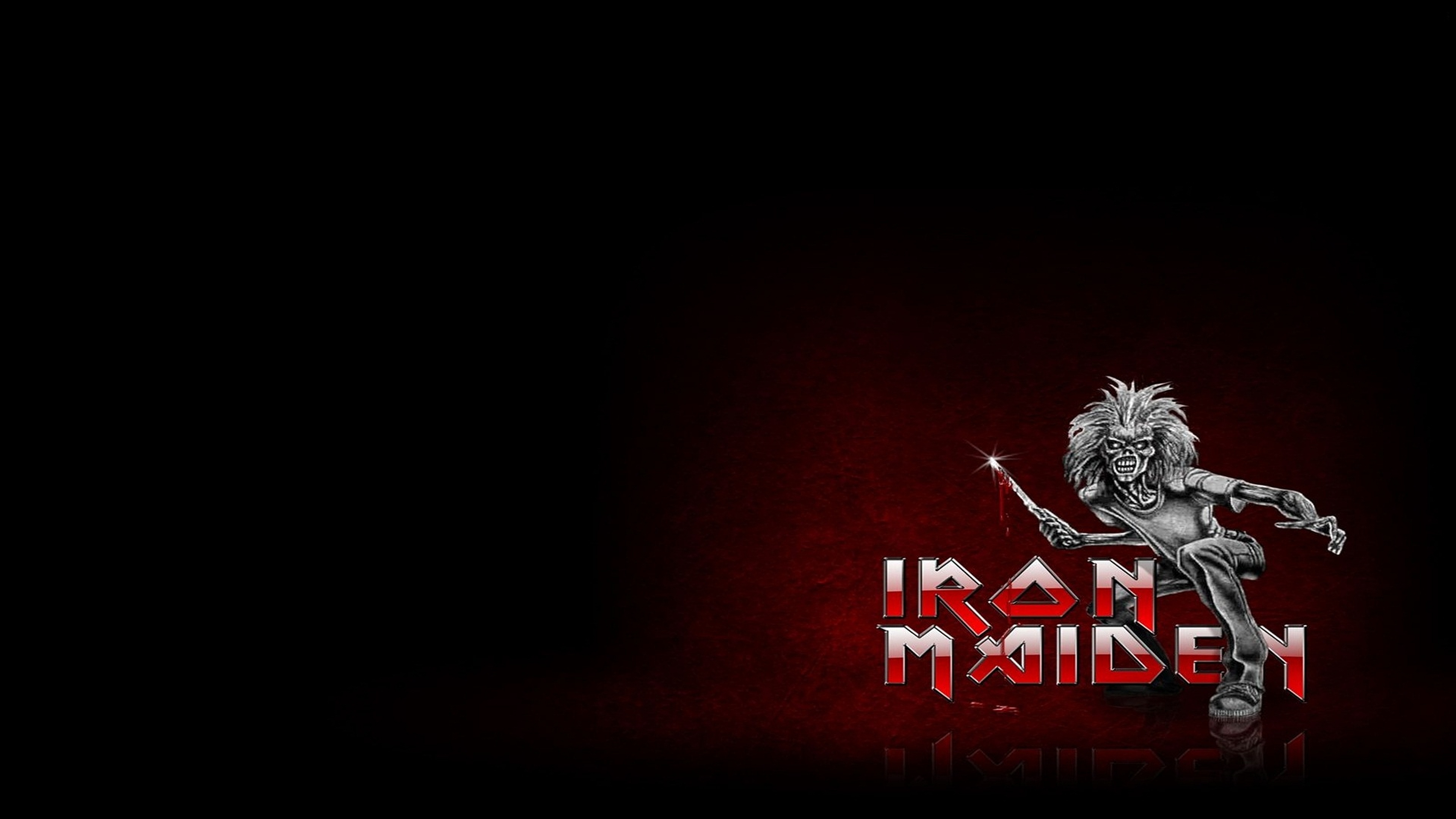 Iron Maiden Band Music, 4K Ultra HD wallpaper, Immersive visuals, Concert atmosphere, 3840x2160 4K Desktop