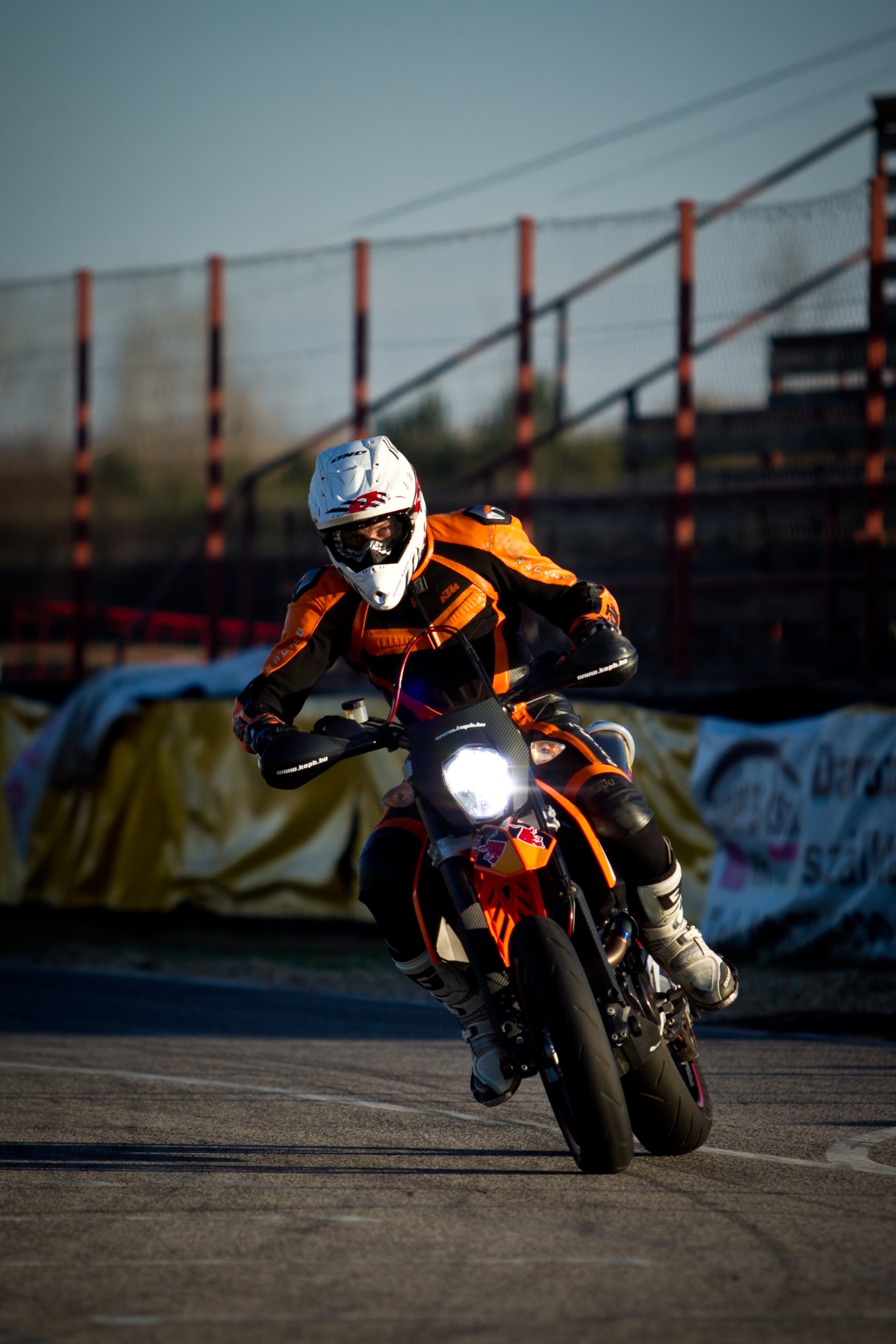 KTM 690 SMC, Beast on two wheels, Thrilling supermoto, Performance bike, 1860x2790 HD Phone