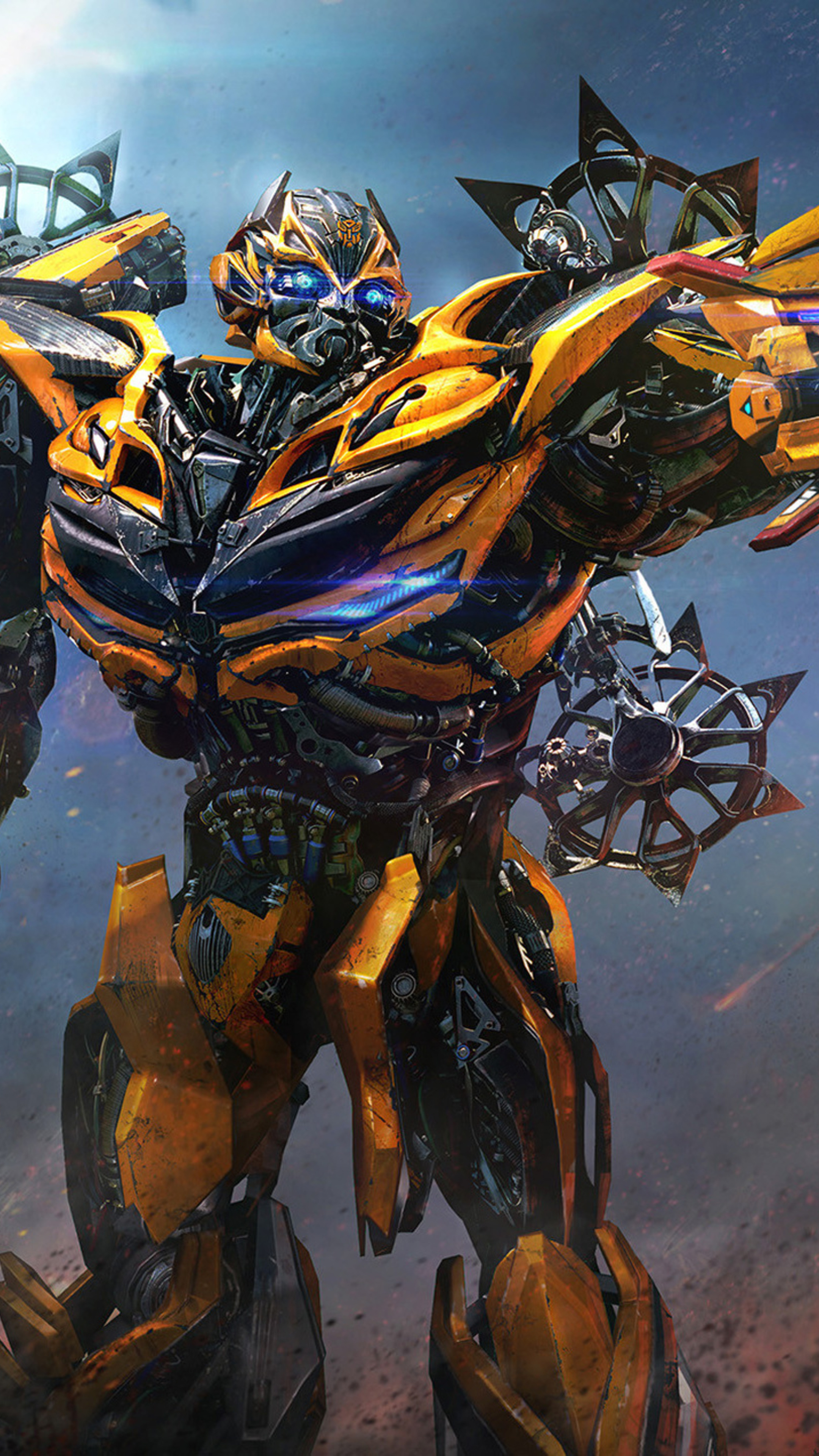 Transformers Bumblebee, Sony Xperia, HD wallpapers, 2160x3840 4K Phone