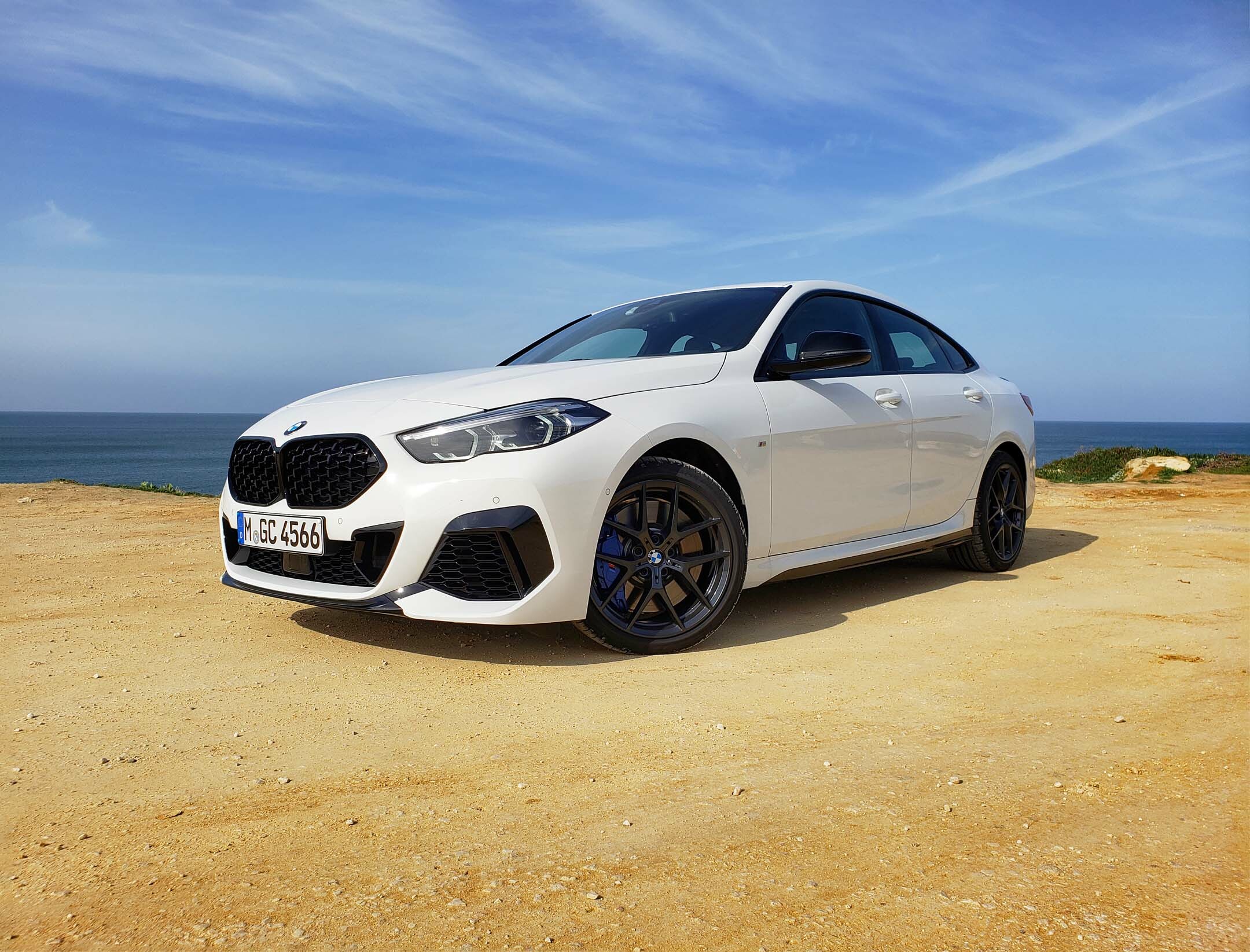 BMW 2 Series: Gran Coupe, Alloy wheels available up to 19" in size, The distinctive kidney grille. 2160x1650 HD Wallpaper.