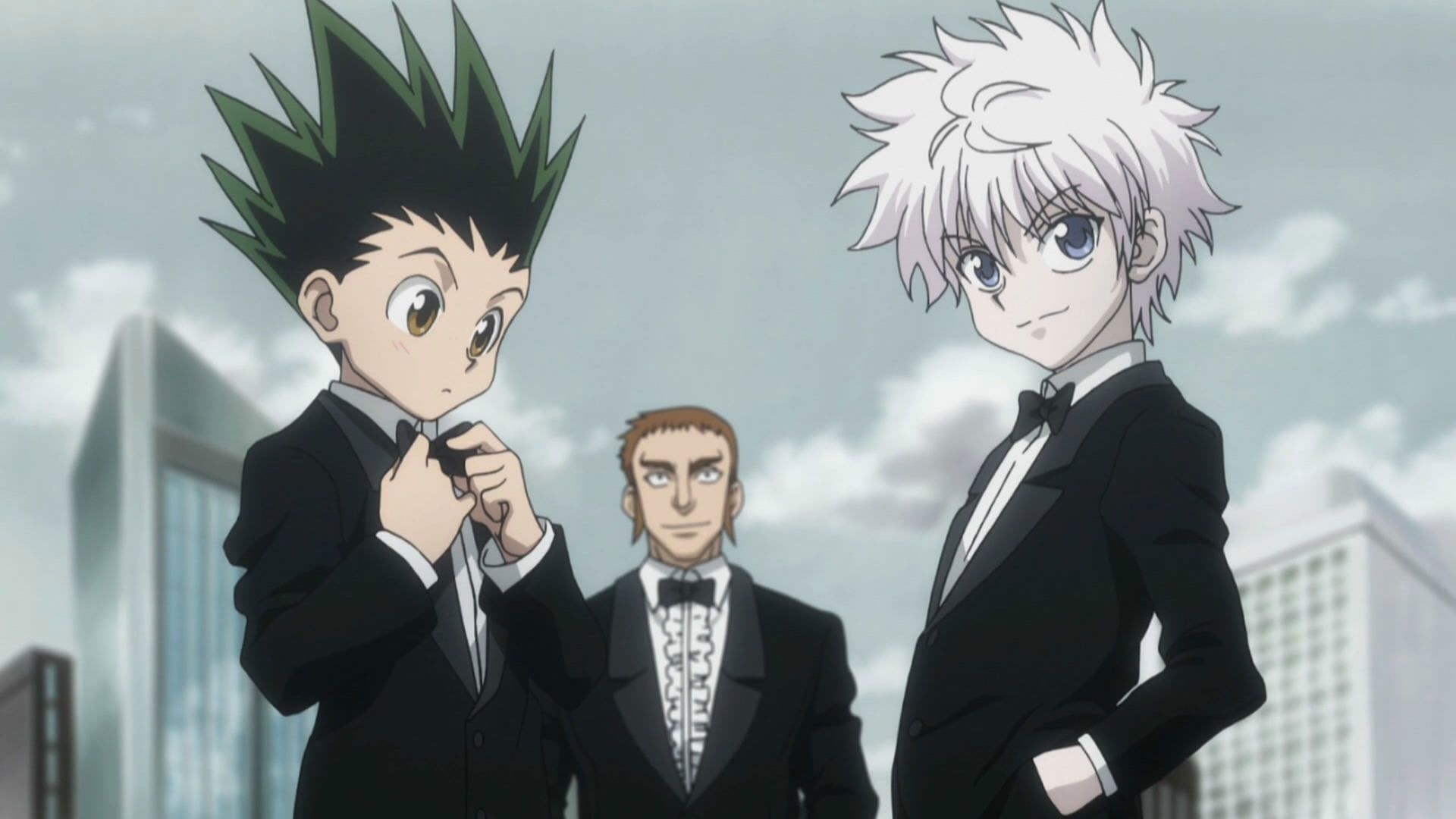 Gon and Killua: Hunter X Hunter, Anime, Zepile, An antiques trader who helps raise funds for the Southernpiece Auction. 1920x1080 Full HD Wallpaper.