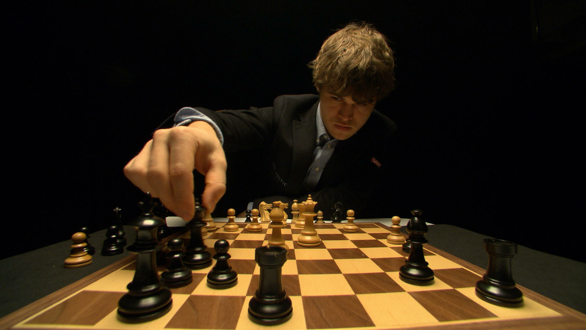 Magnus Carlsen: World's No. 1 chess player, Defended his classical world title against Sergey Karjakin in 2016. 1920x1080 Full HD Background.