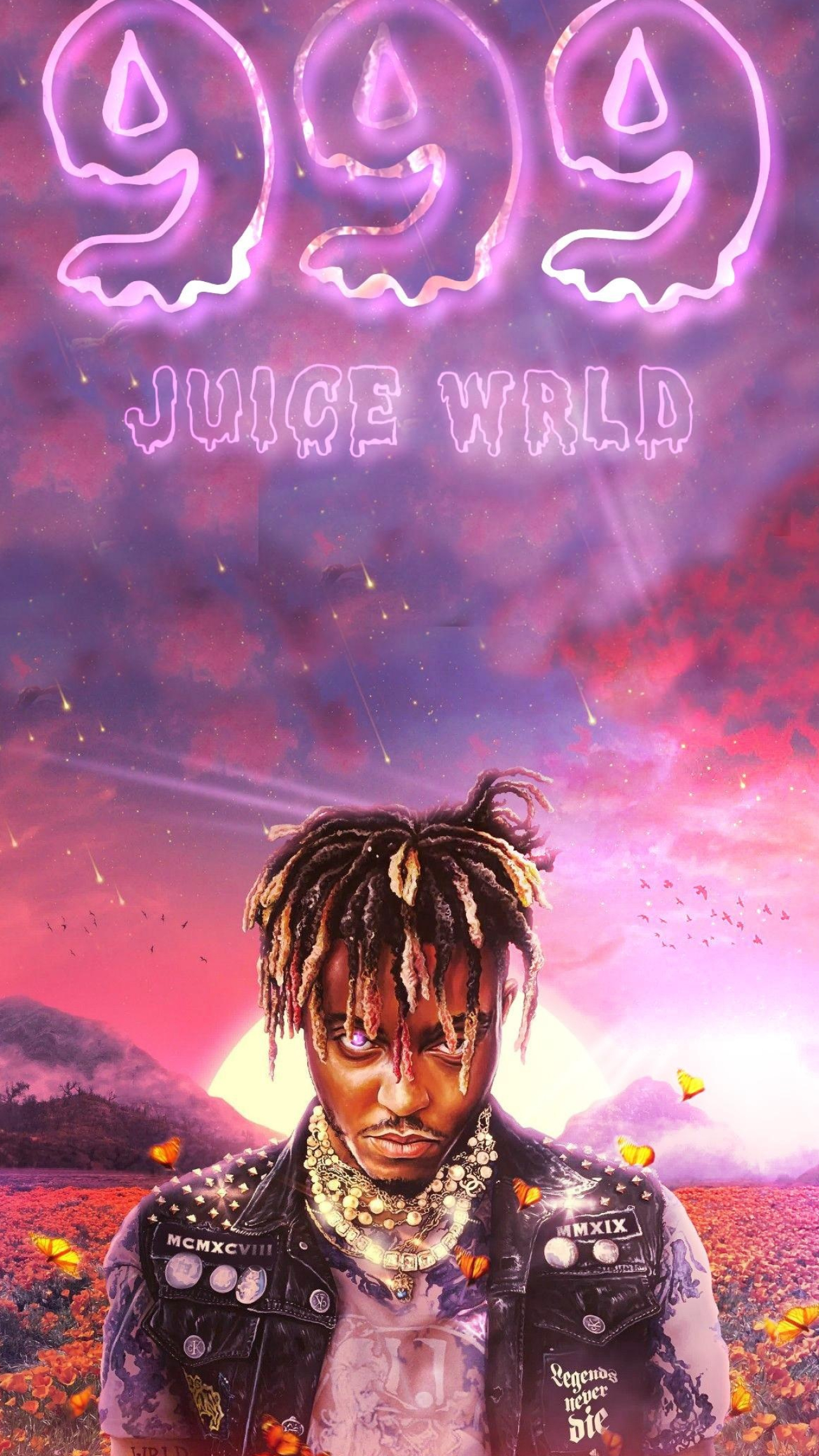 Juice WRLD, Legends Never Die album, website, 1290x2290 HD Handy