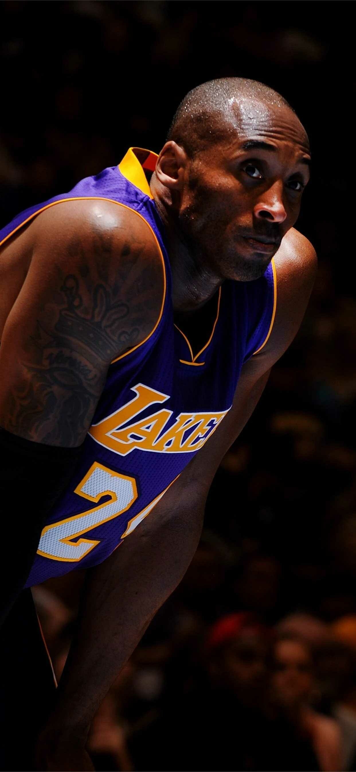 Kobe Bryant: He led the Los Angeles Lakers to consecutive championships in 2009 and 2010. 1250x2690 HD Wallpaper.