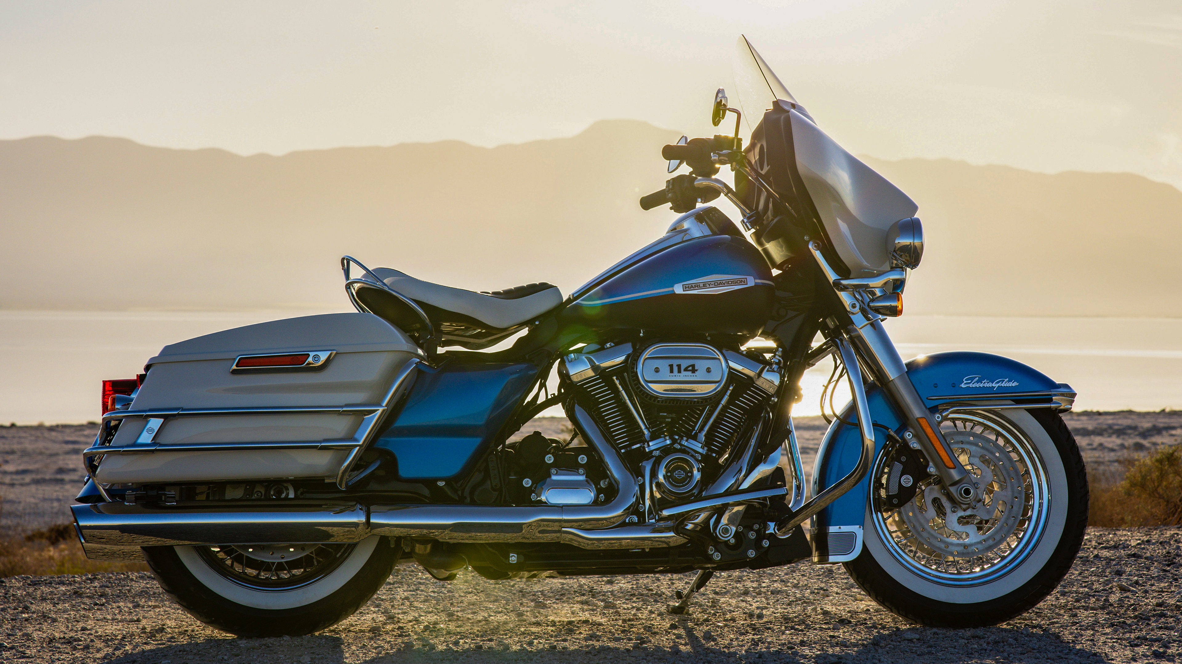 Harley-Davidson Electra Glide Revival, 2021 model lineup, Motorcycle photos, 3840x2160 4K Desktop