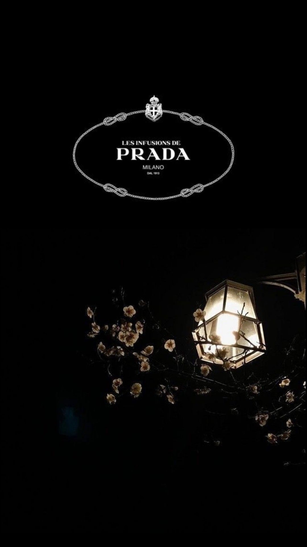 Prada: A family owned holding comprising the 100-year-old brand, Luxury goods and accessories. 1080x1920 Full HD Background.