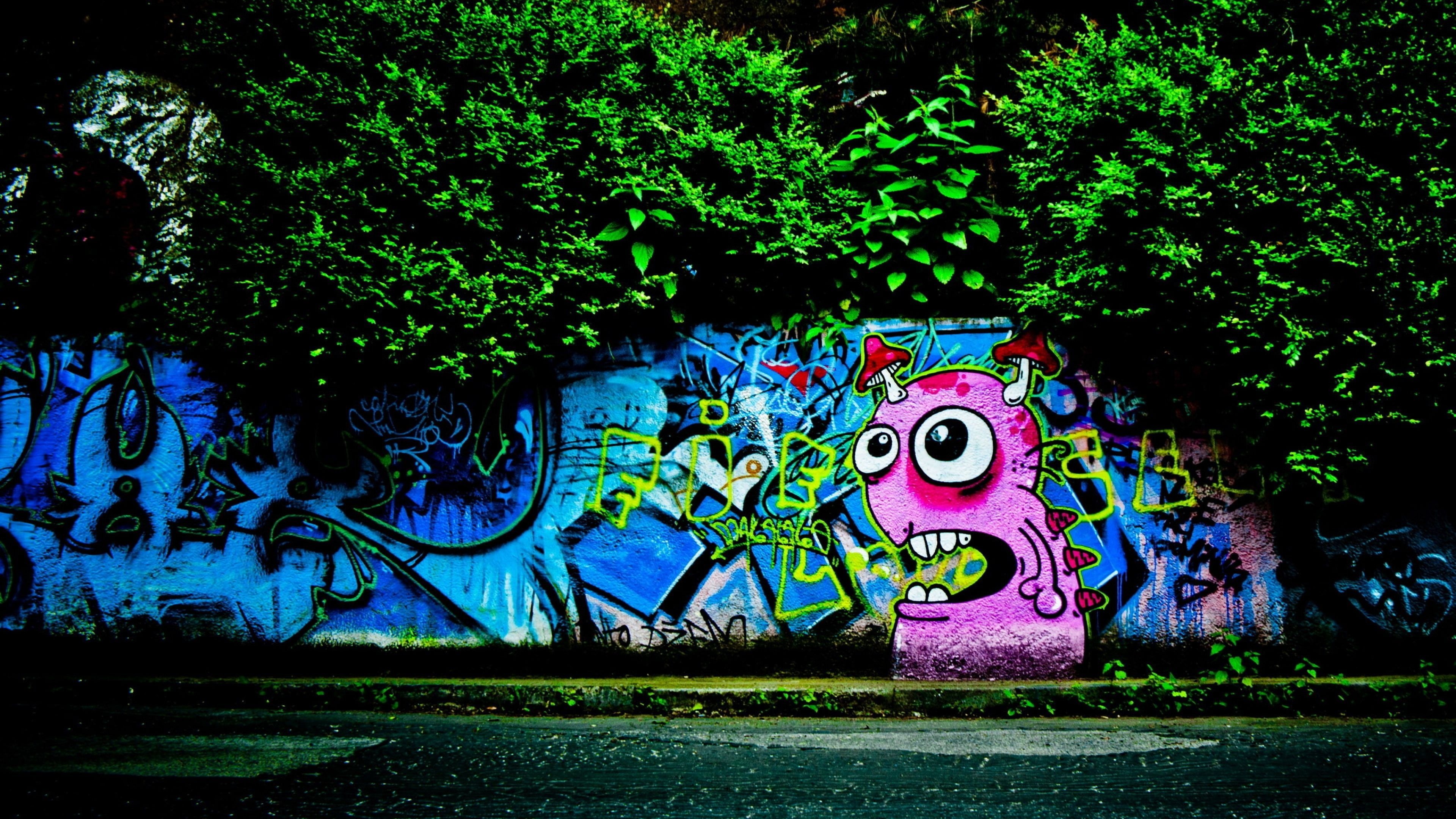Graffiti, Street Art Wallpaper, 3840x2160 4K Desktop