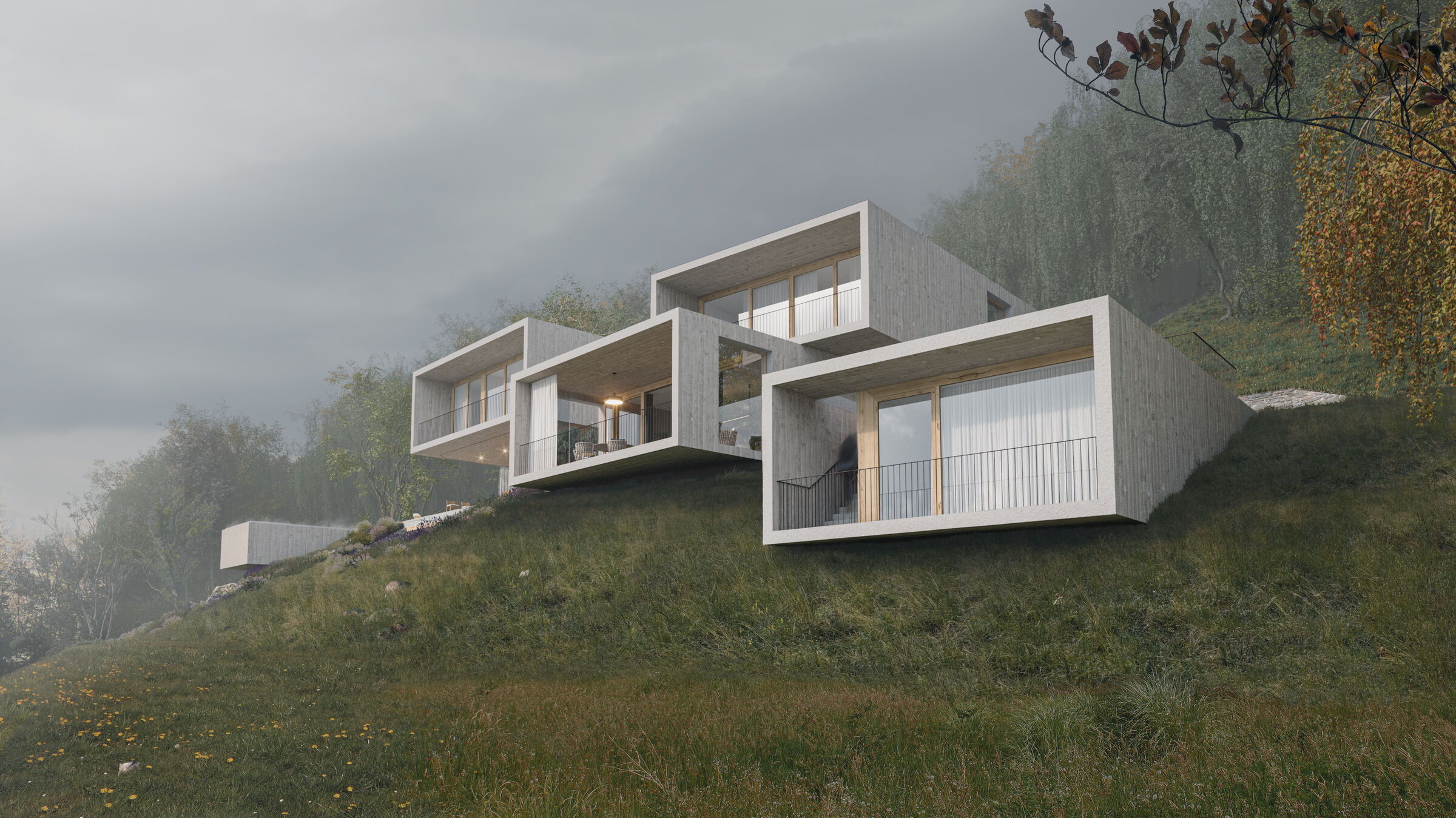 House of many houses, Innocad architecture, Unique design, Modular homes, 2400x1350 HD Desktop