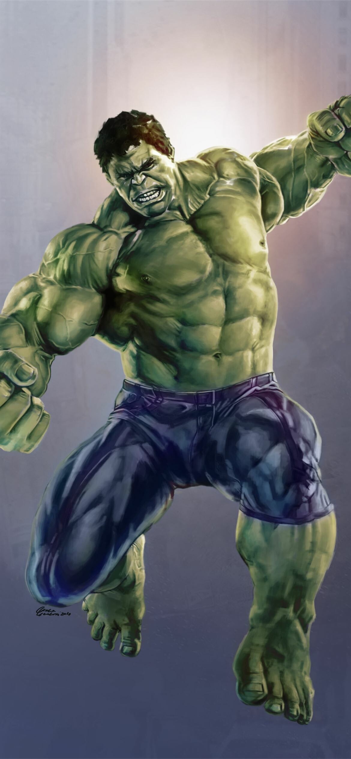 Hulk: The Incredible Hulk, 2008, Produced by Marvel Studios. 1170x2540 HD Wallpaper.