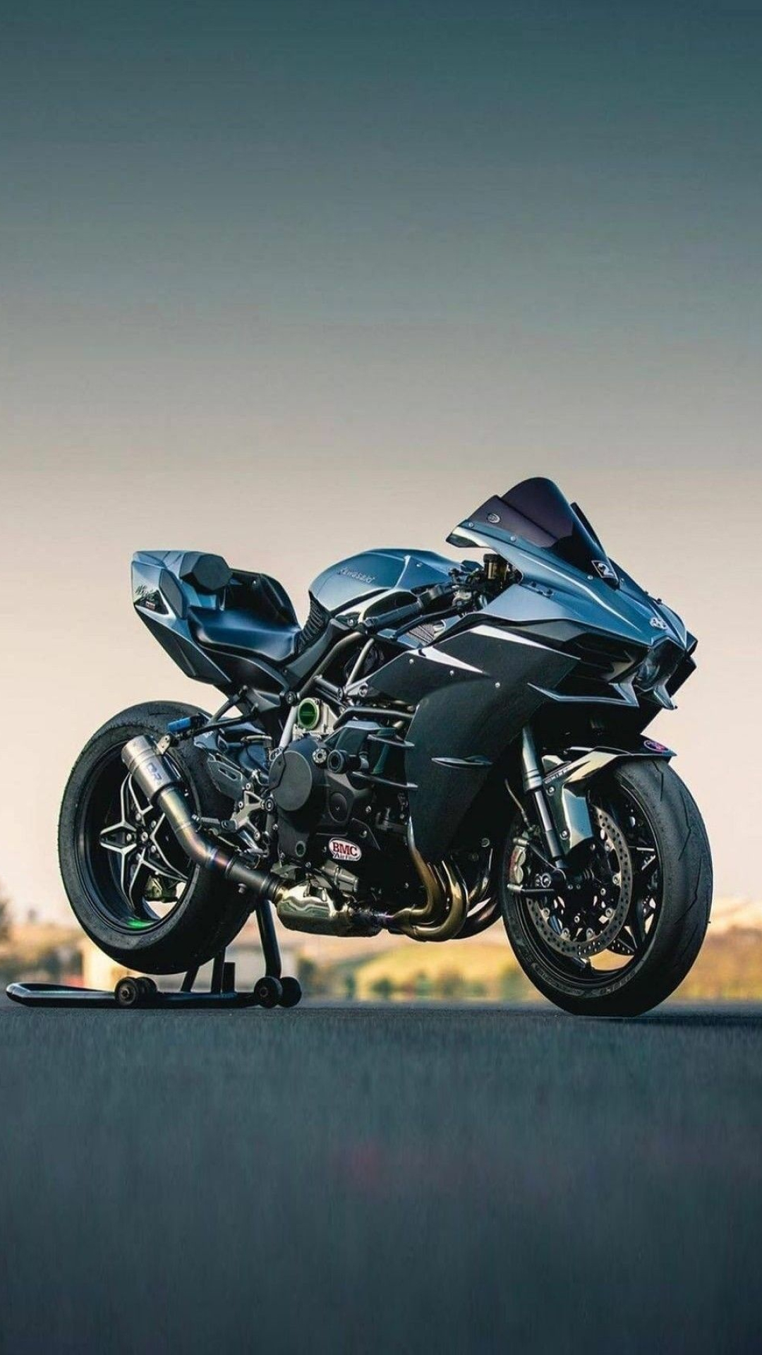 Kawasaki H2, Ninja bike, Powerful engine, Exhilarating ride, 1080x1920 Full HD Handy