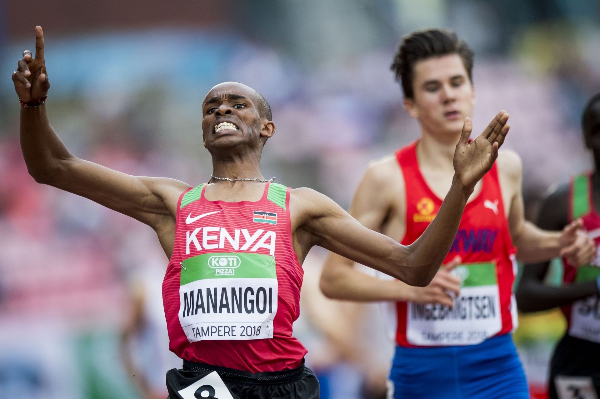 Elijah Manangoi, 2017 world champion, Suspension, 1920x1280 HD Desktop