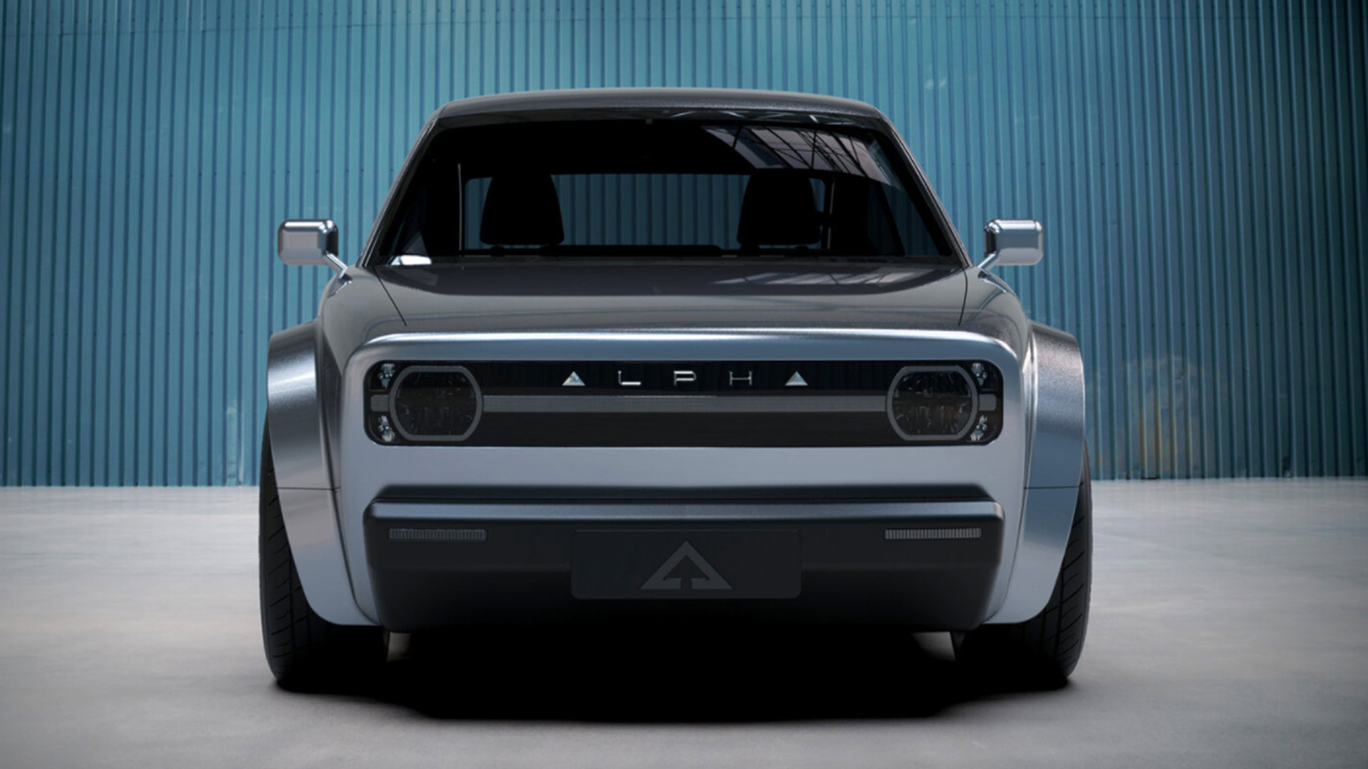 Alpha Ace (Car): Battery-driven vehicle, An old-school looking EV, Hatchback. 1920x1080 Full HD Wallpaper.