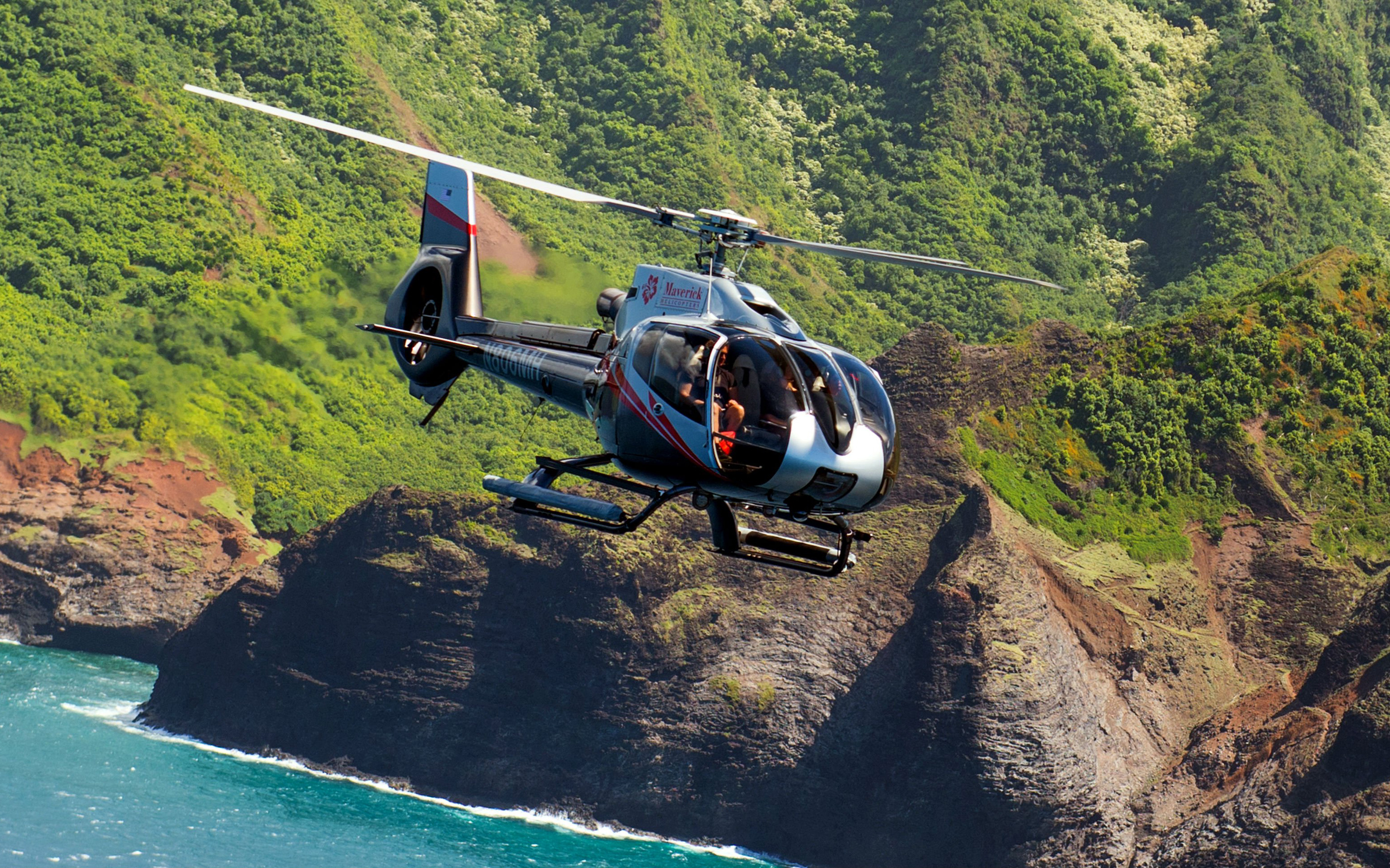 Eurocopter EC130B4, Maverick helicopters, Passenger helicopters, 2880x1800 HD Desktop