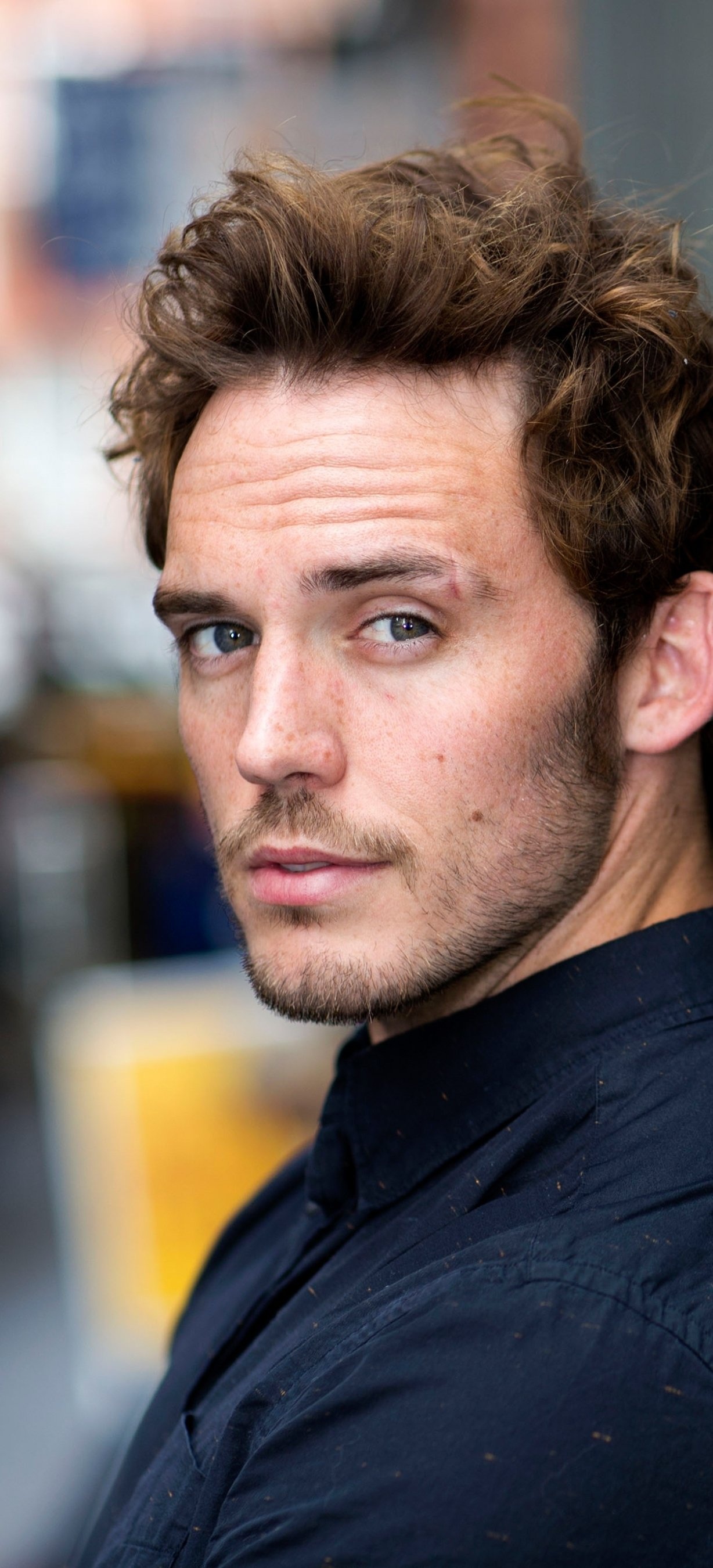 Sam Claflin: Billy Dunne, the lead singer and songwriter, in Daisy Jones and the Six. 1230x2700 HD Wallpaper.