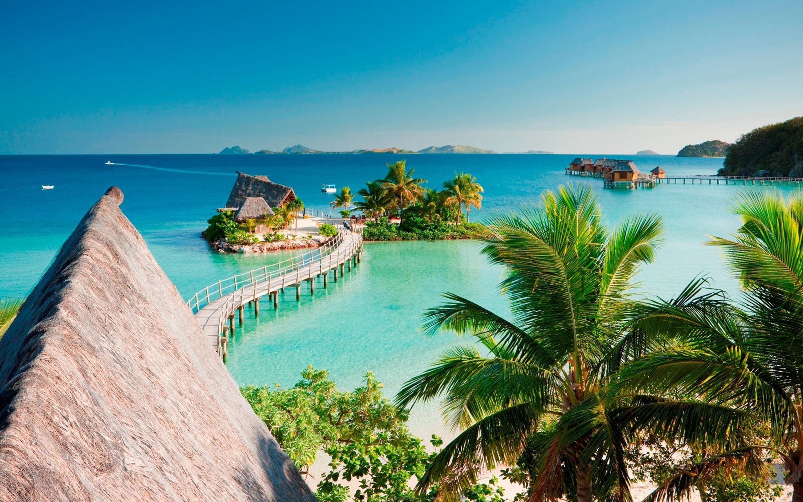 Fiji (Travels), HD wallpaper, Tropical splendor, Island escape, 2560x1600 HD Desktop