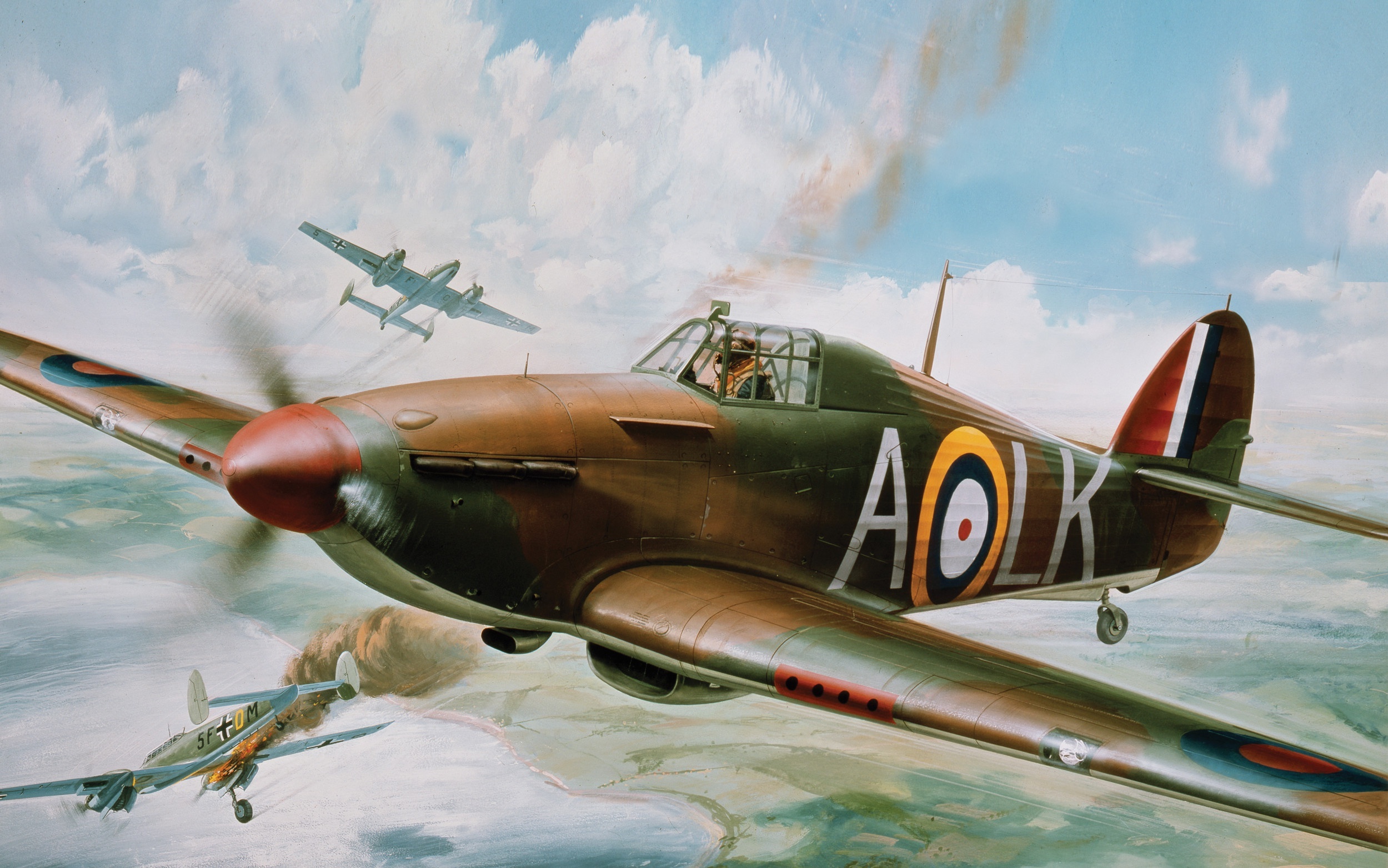 Hawker Hurricane, HD wallpapers, Aviation images, High-quality pictures, 2500x1570 HD Desktop
