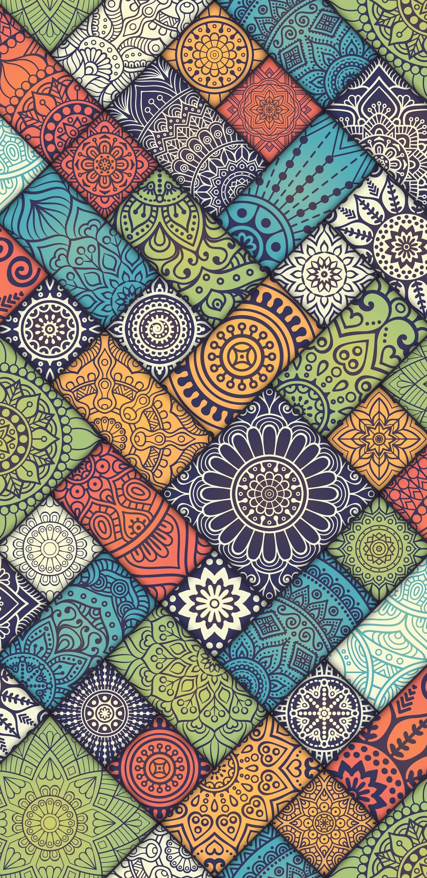 Mandala pattern abstract, Samsung galaxy wallpaper, QHD HD 4K, Vibrant compositions, 1440x2960 HD Phone