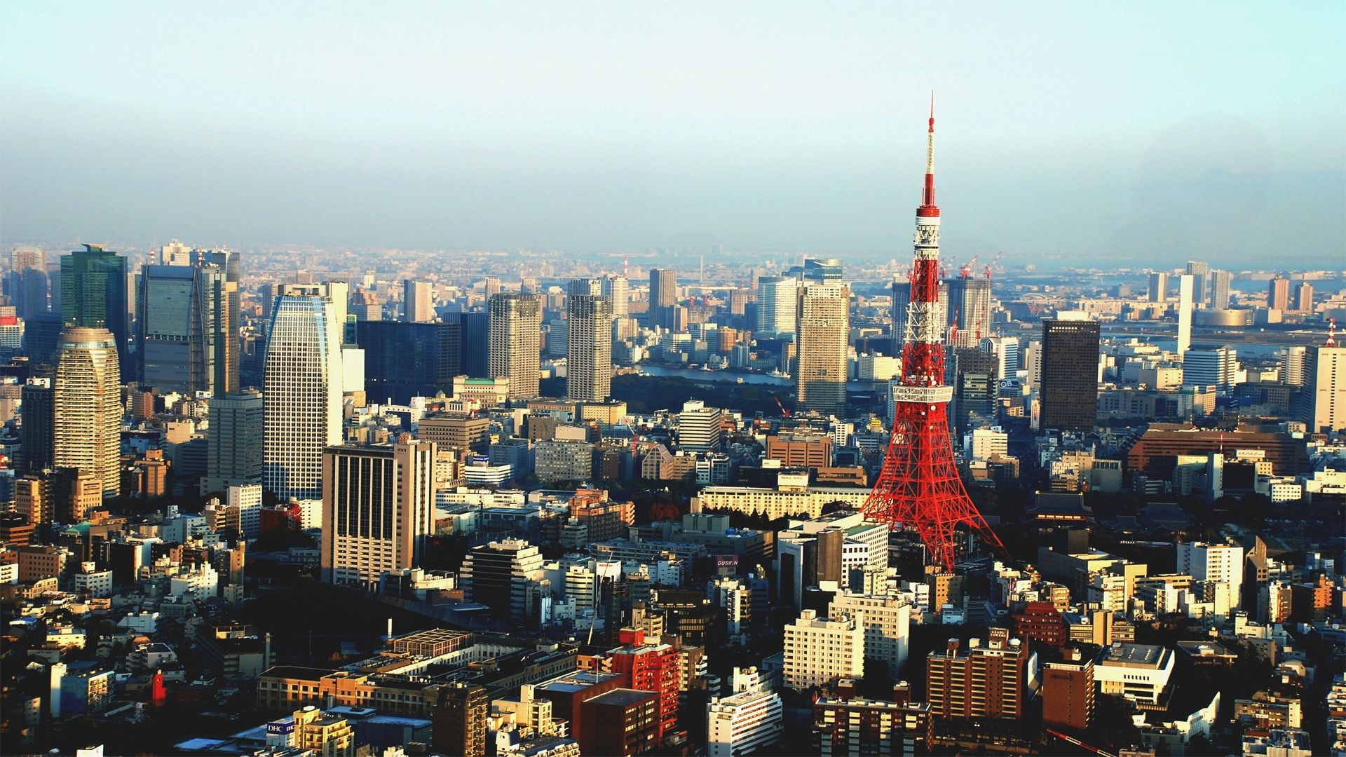 Tokyo Skyline, Tilt shift photography, Unique perspective, Vibrant city, 1920x1080 Full HD Desktop