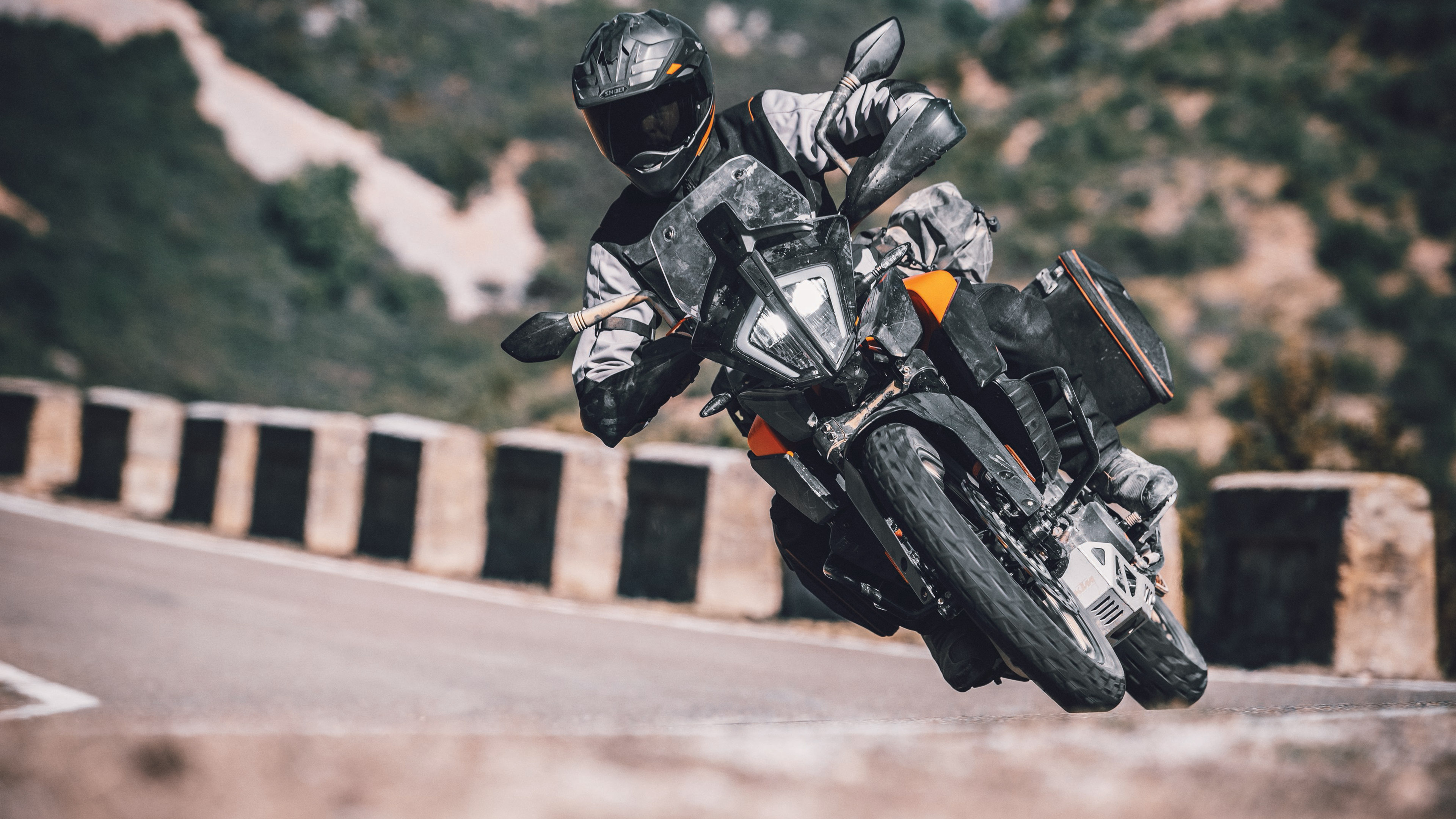 KTM 250 Adventure, 2020 model, Motorcycle, Ethanol fuel, 3840x2160 4K Desktop
