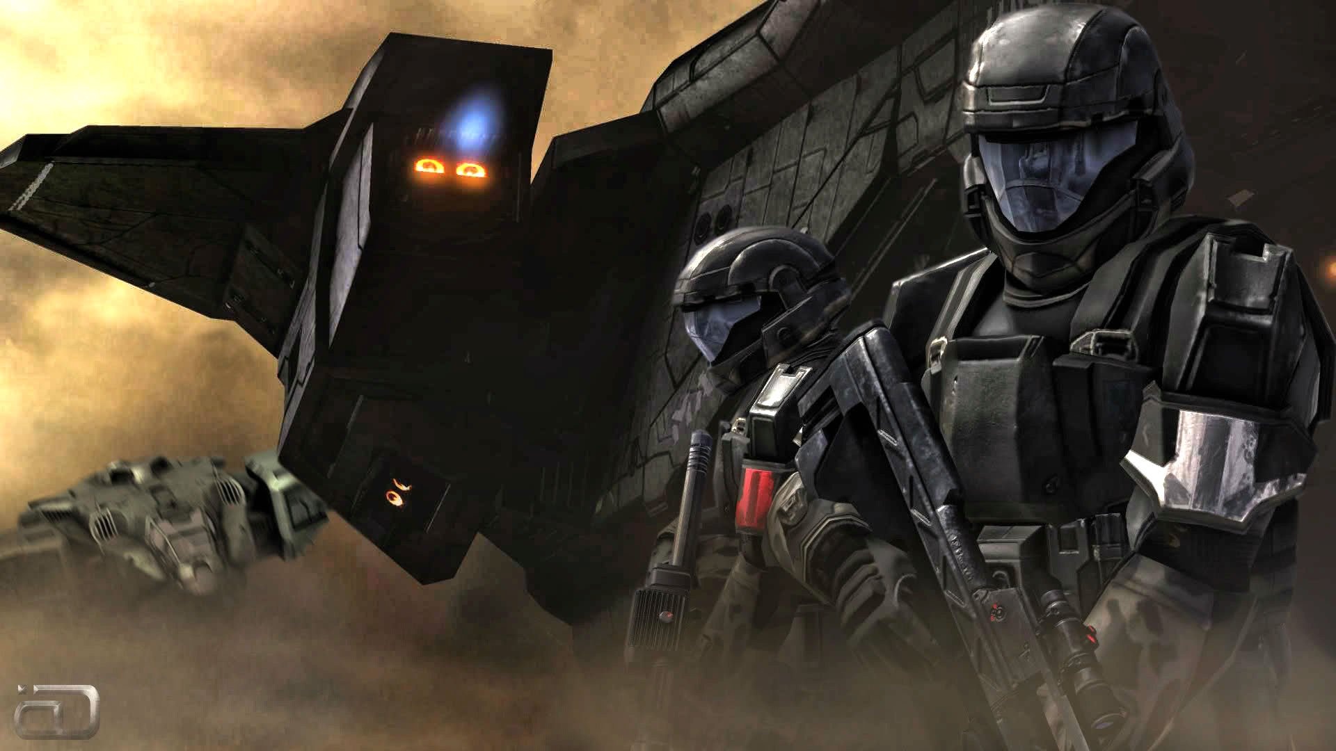 Halo 3: ODST, Shooter FPS, Futuristic warfare, Intense action, 1920x1080 Full HD Desktop