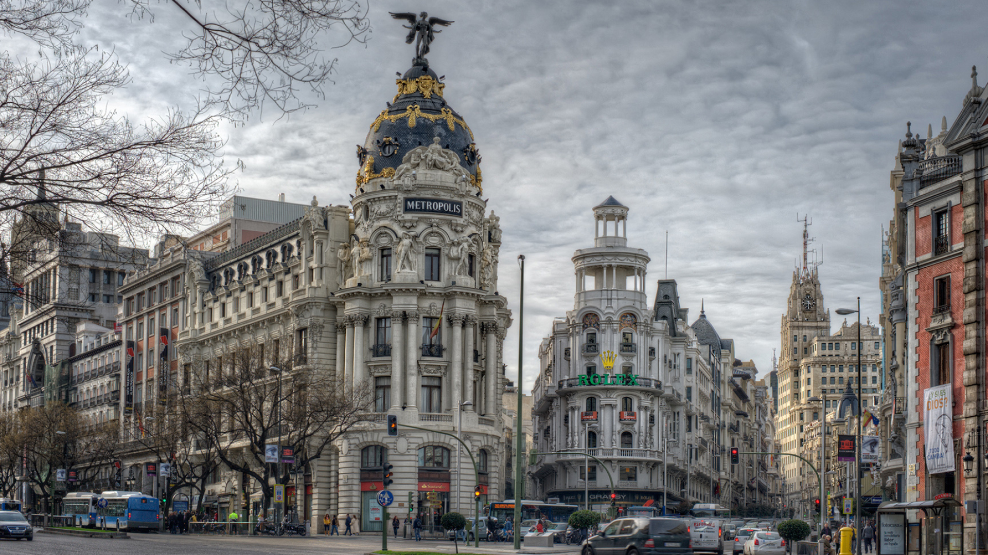 Madrid city, Desktop wallpapers, HD backgrounds, Spanish capital, 1920x1080 Full HD Desktop