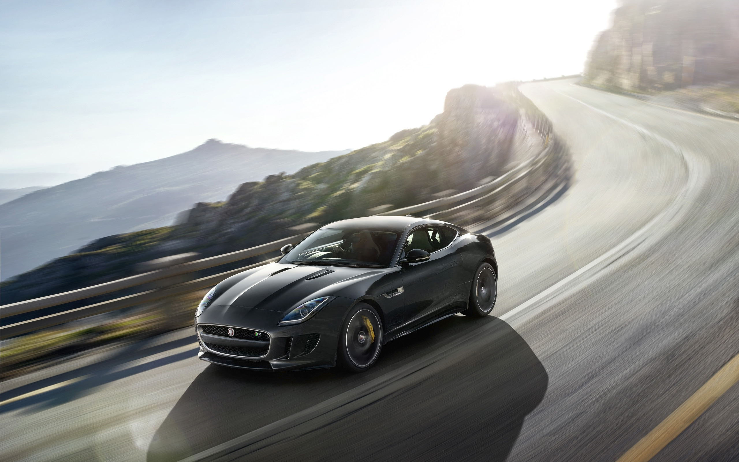 Jaguar F-TYPE, Coupe model, HD wallpapers, Striking appearance, 2560x1600 HD Desktop