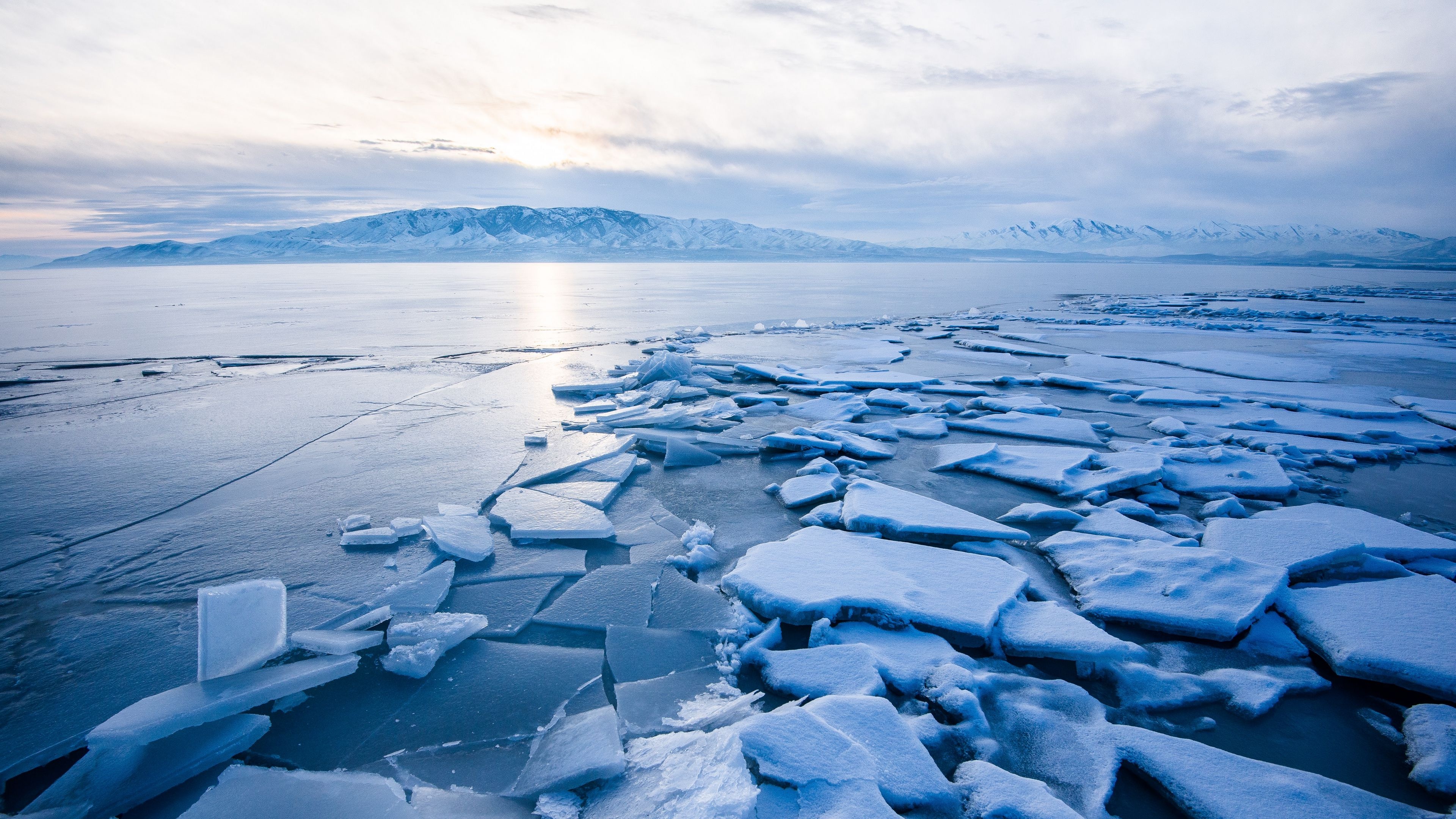Arctic Ocean, Landscape wallpapers, Frozen beauty, Travels, 3840x2160 4K Desktop